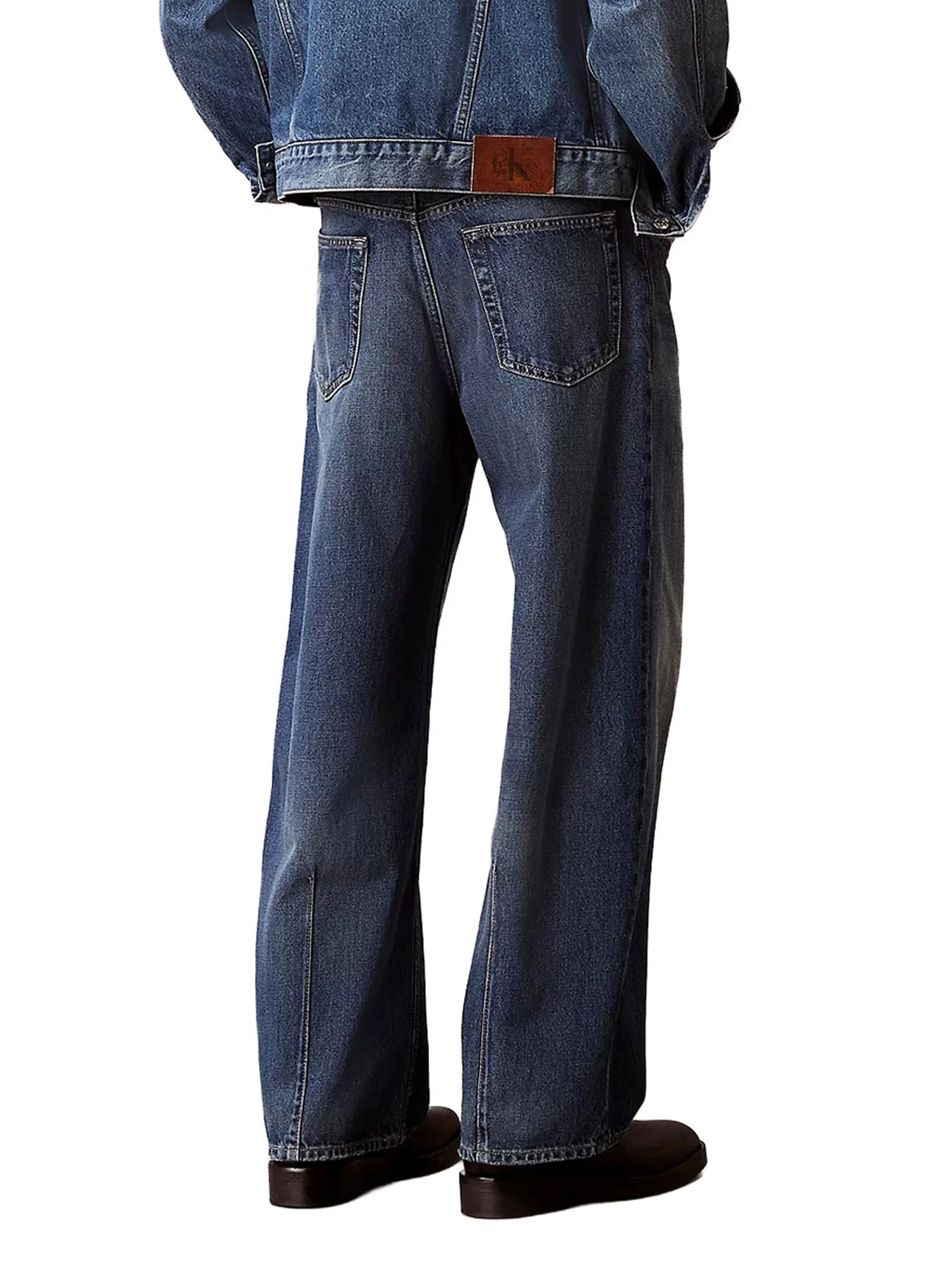 Jeans Calvin Klein Jeans Uomo barrel 
 Denim medio - Image 2
