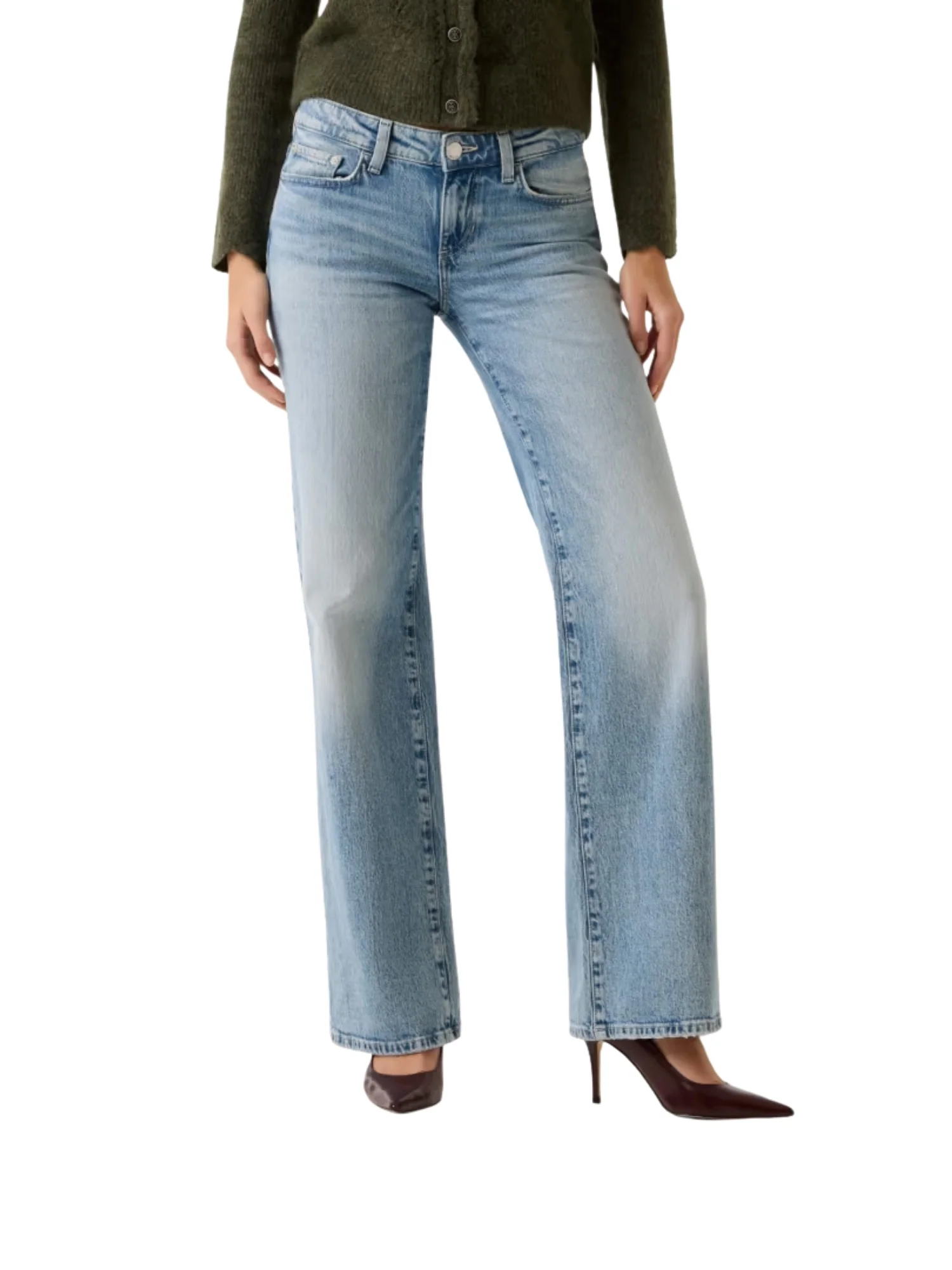 Jeans Guess donna modello bellagio denim chiaro