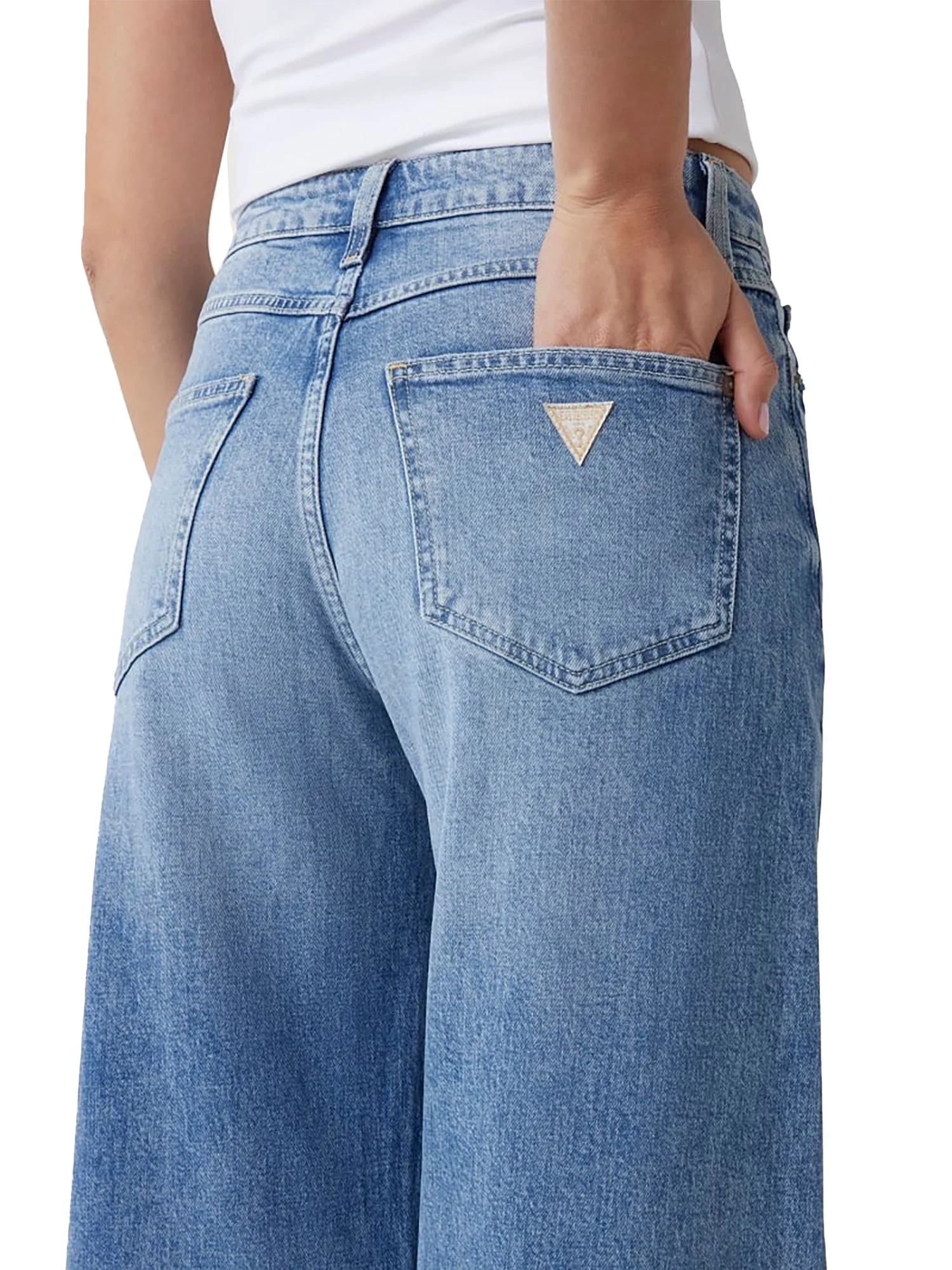Jeans Guess donna Bellagio denim chiaro - Image 3