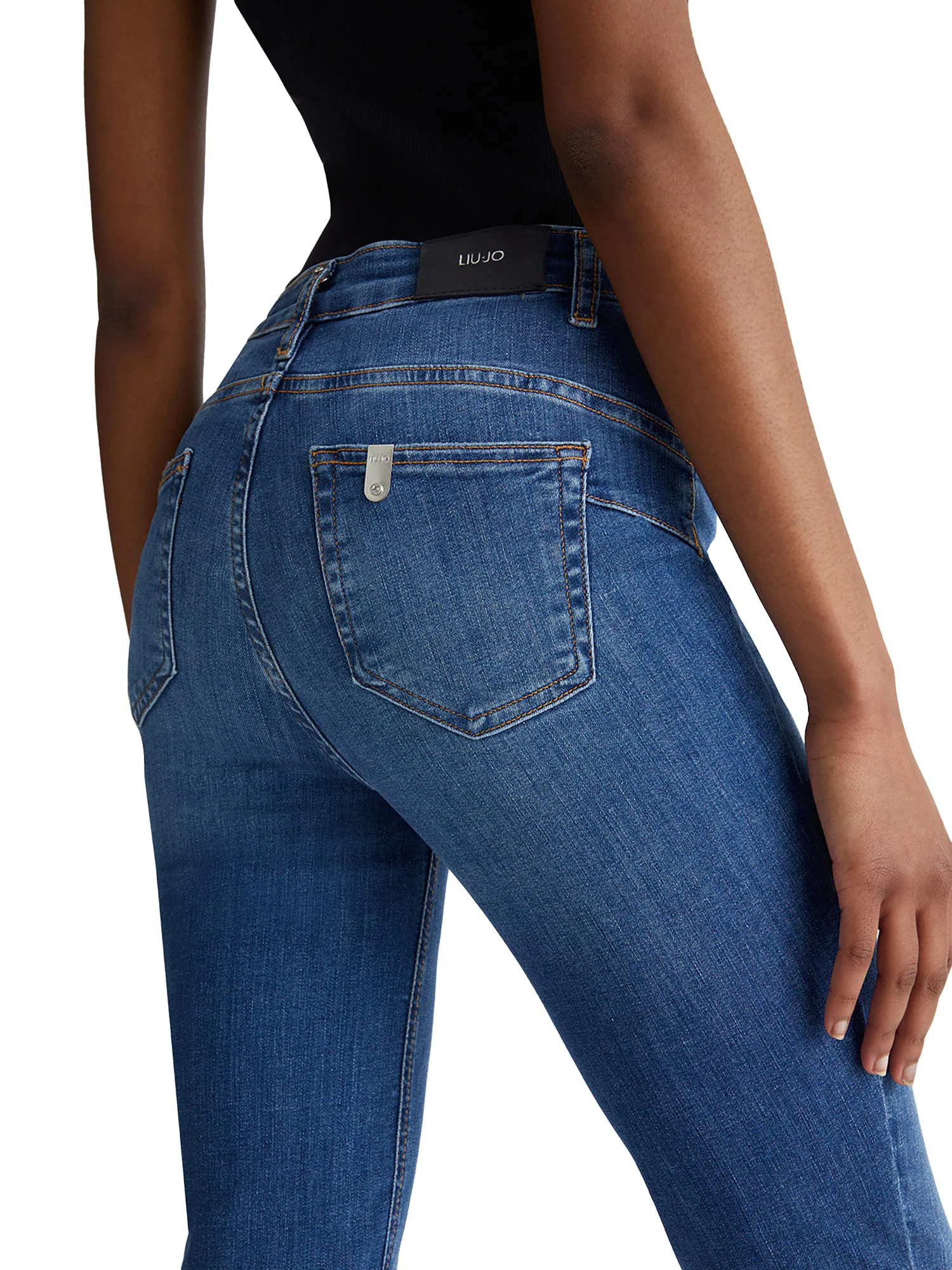 Jeans bottom up divine hw denim medio - Image 3