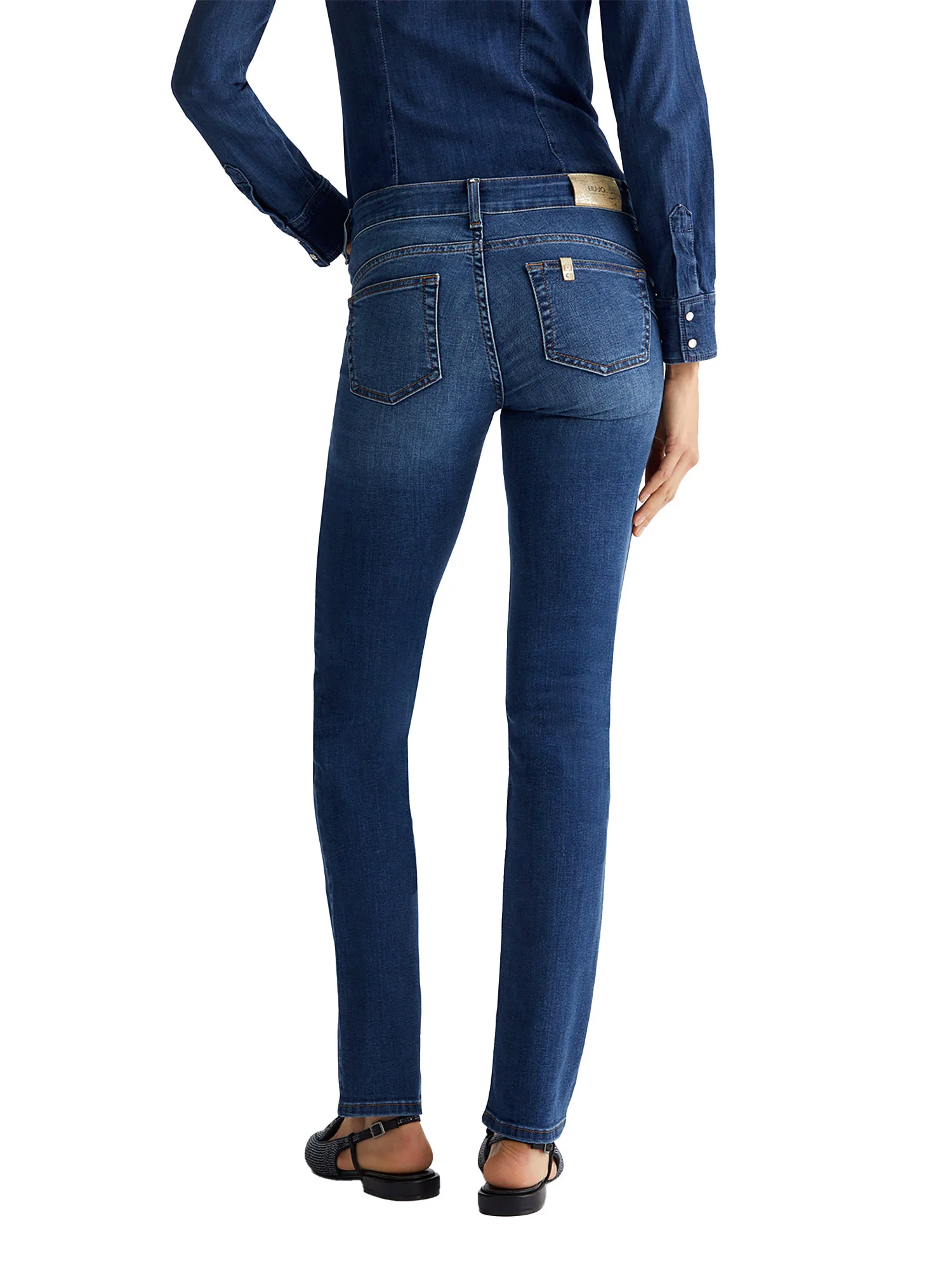 Jeans bottom up magnetic rw denim scuro - Image 2