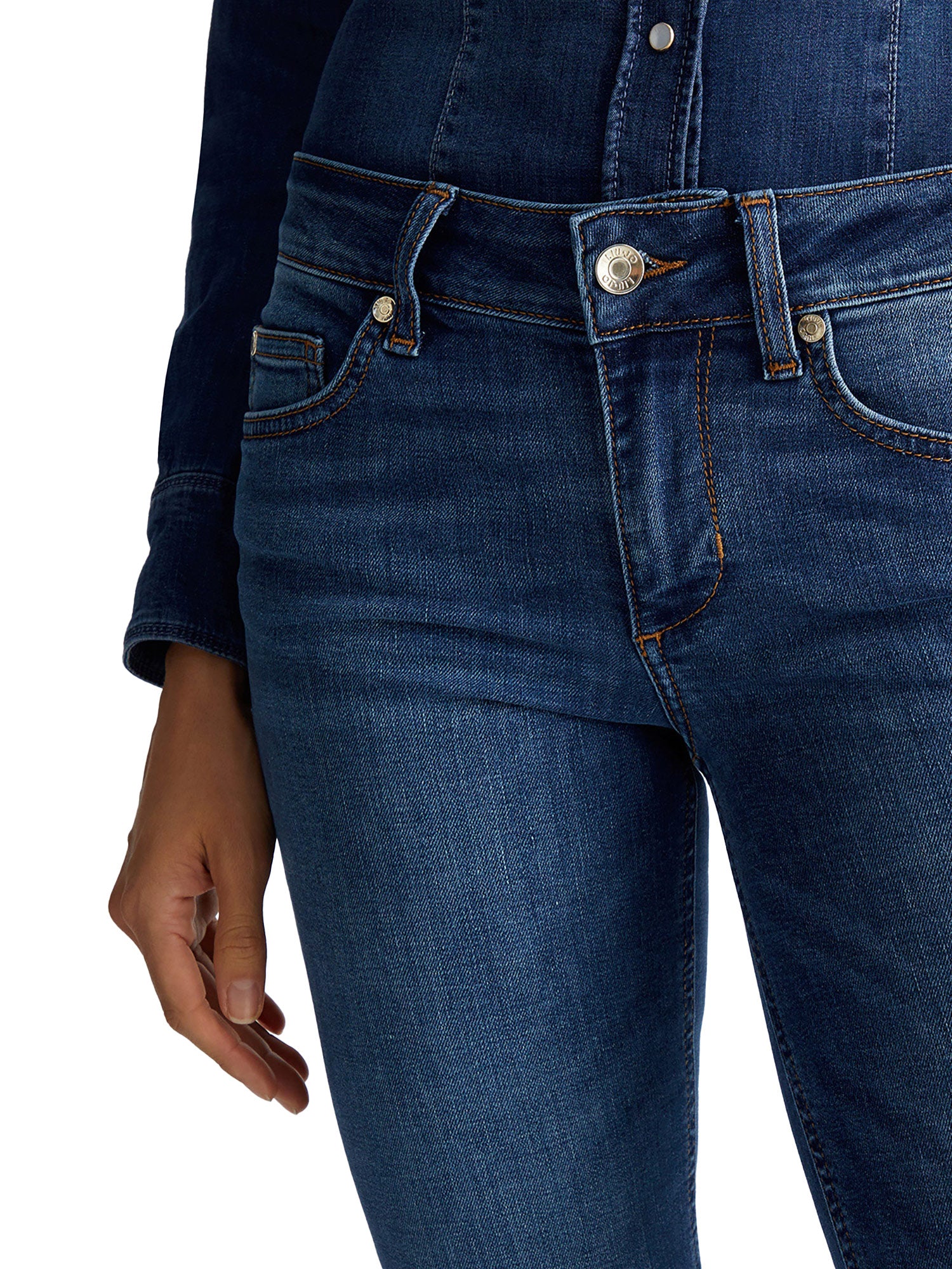 Jeans bottom up magnetic rw denim scuro - Image 3