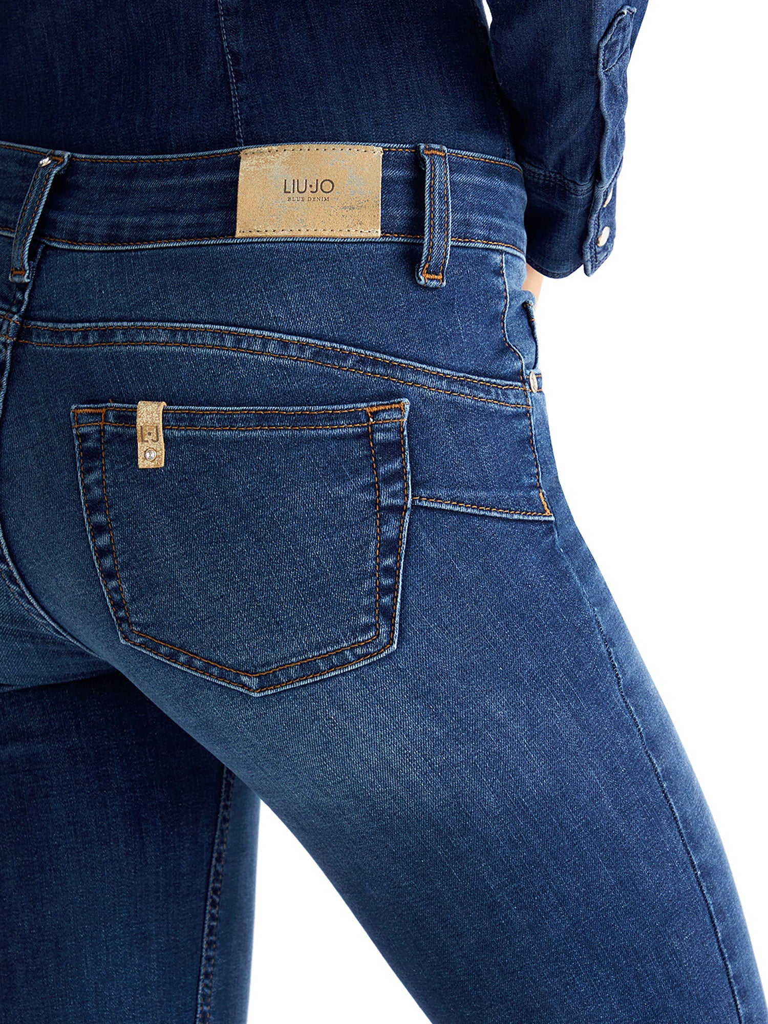 Jeans bottom up magnetic rw denim scuro - Image 4