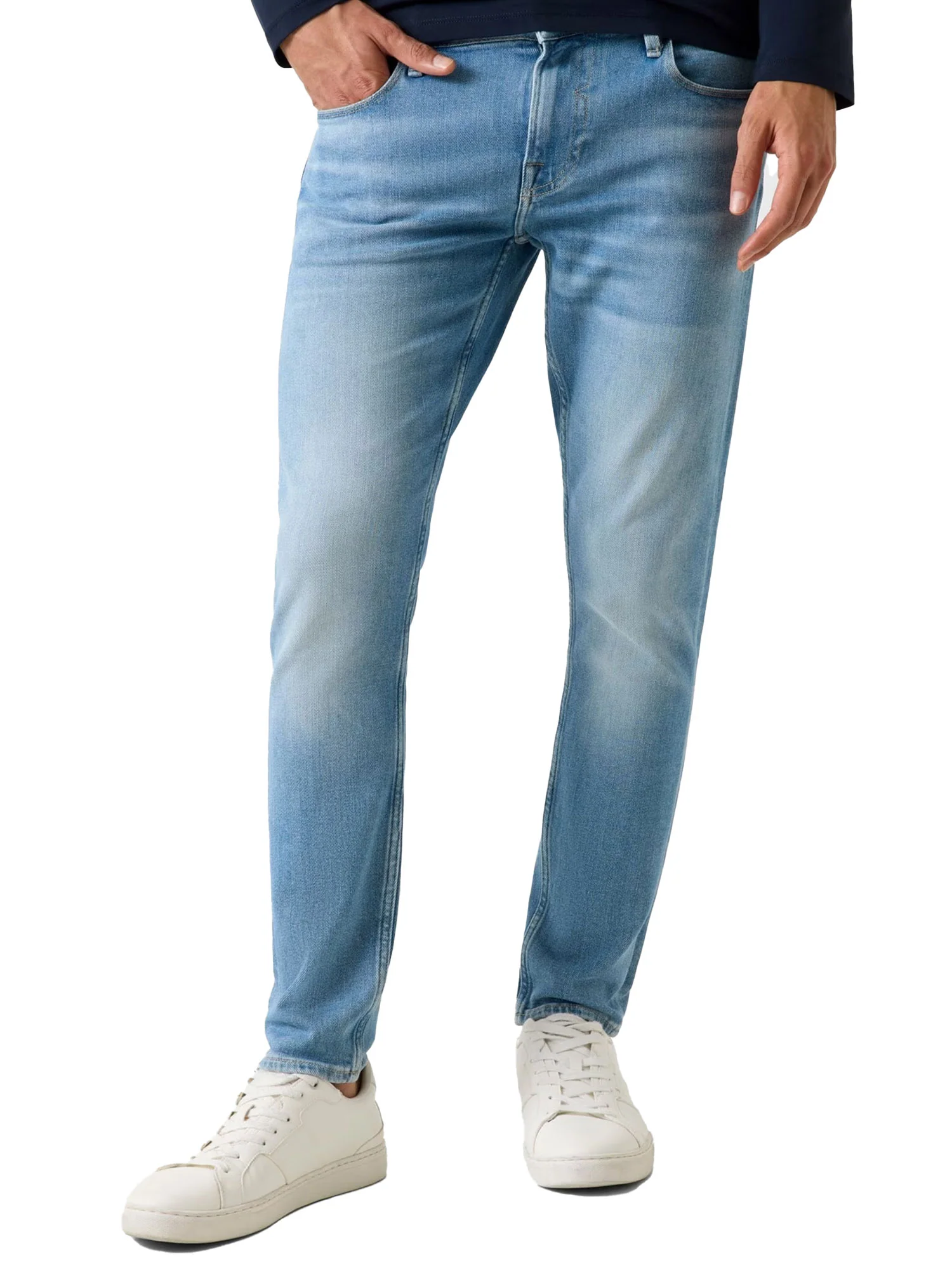 Jeans Guess uomo Chris Stretch denim chiaro