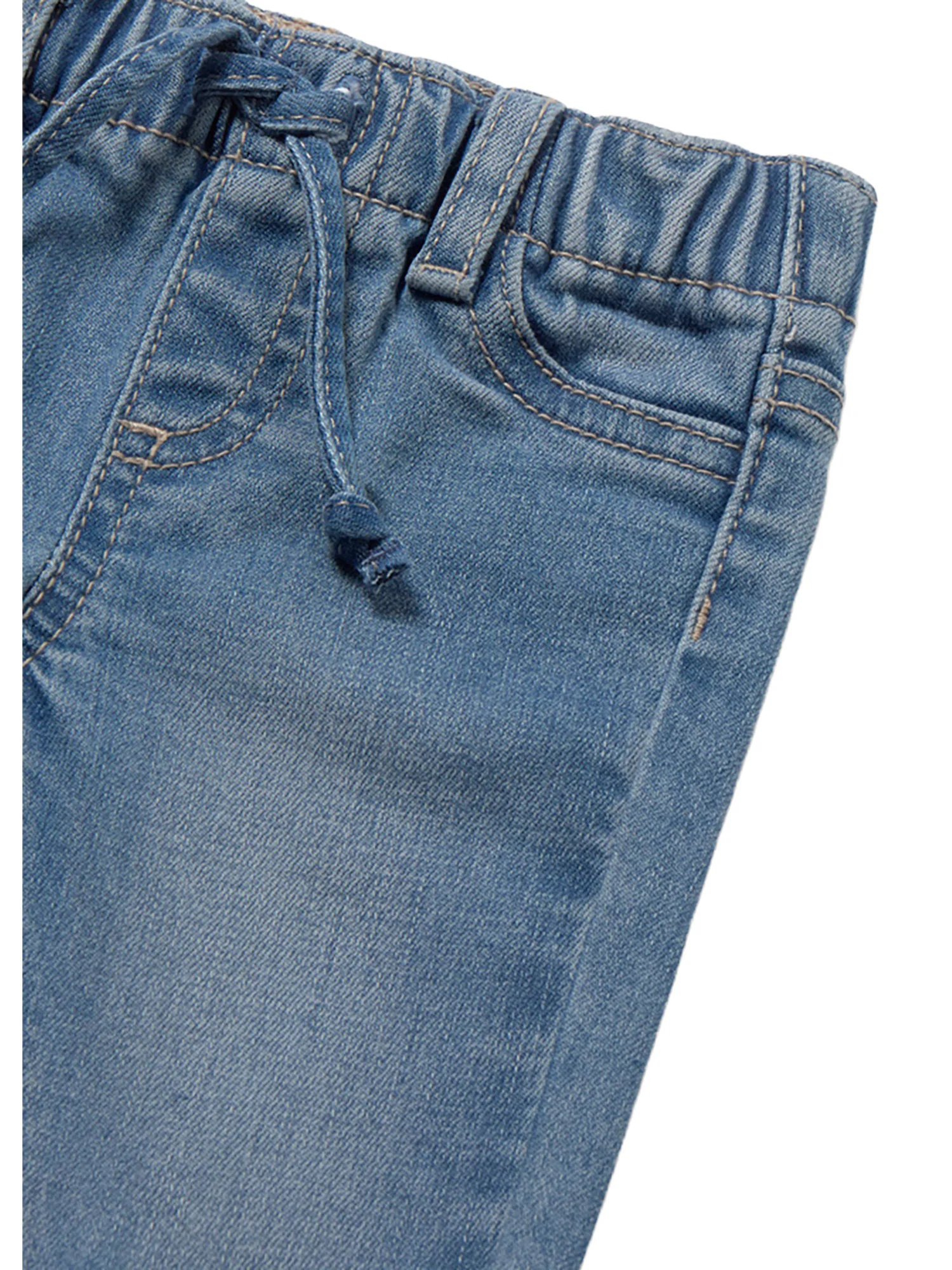 Jeans Mayoral Neonato con coulisse denim chiaro - Image 3