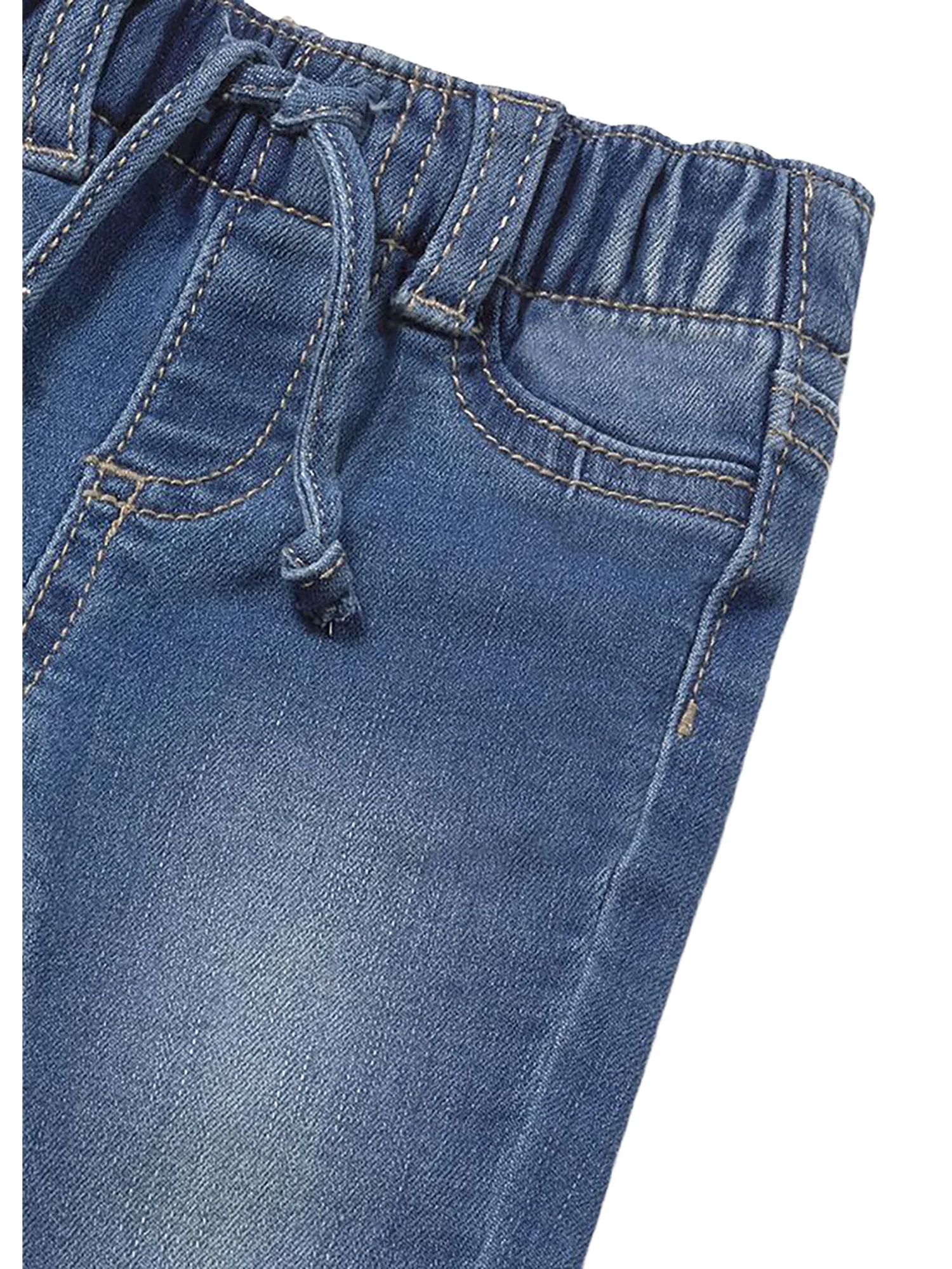 Jeans Mayoral Neonato con coulisse denim medio - Image 3