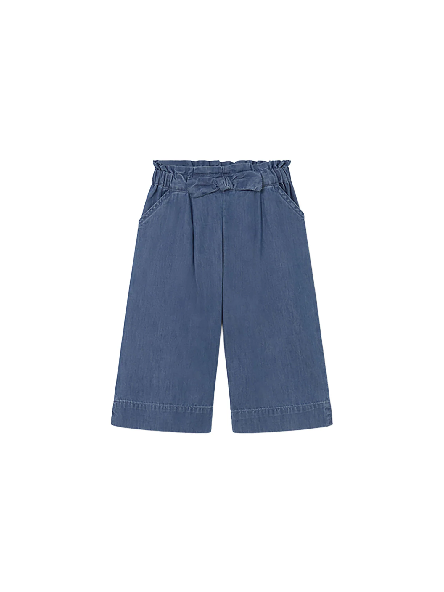 Jeans Mayoral Bambina con elastico in vita denim scuro