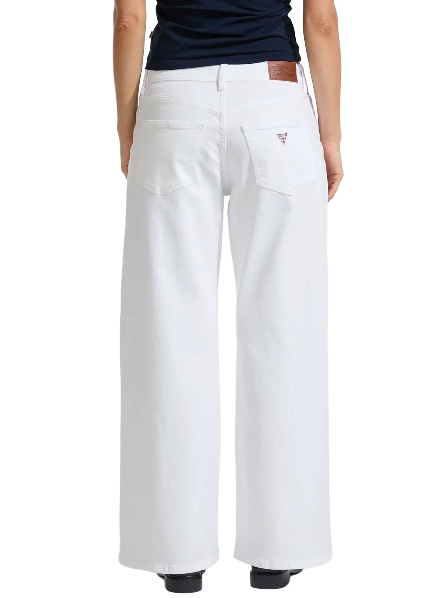 Jeans Guess donna G13 Low Rise X-Wide bianco - Image 2
