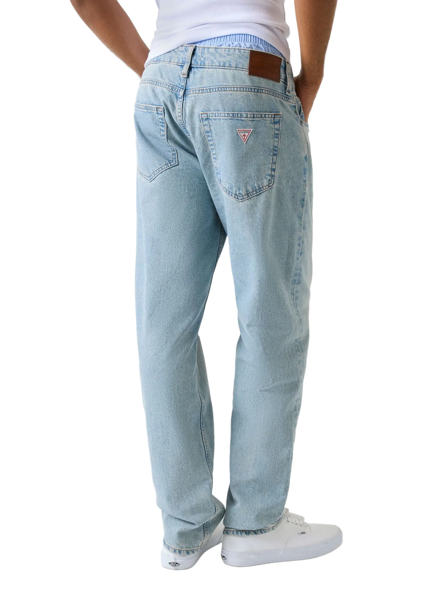 Jeans Guess uomo G15 Relaxed Taper denim vintage - Image 2