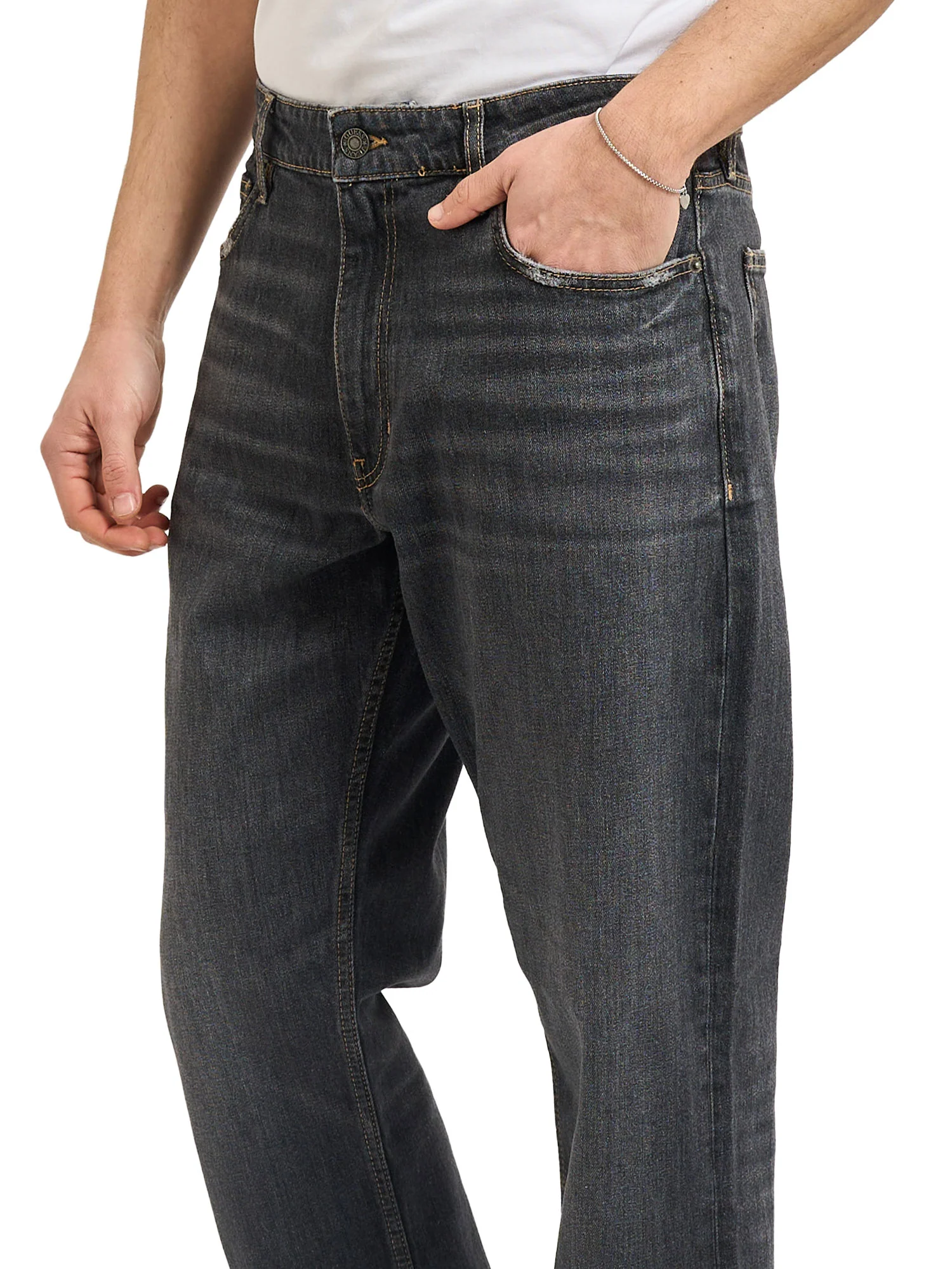 Jeans Guess uomo G16 Straight denim grey - Image 3