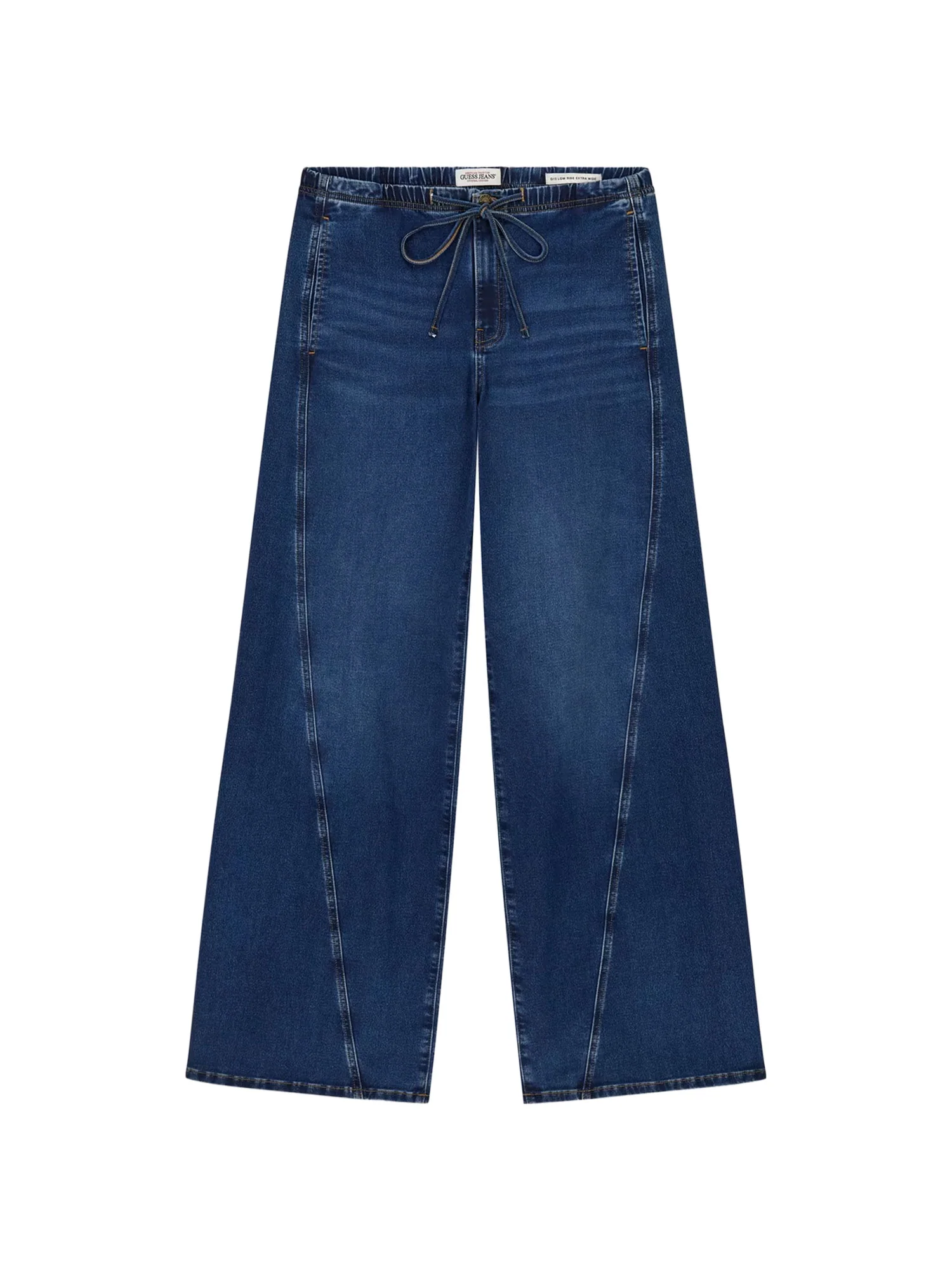 Jeans Guess donna Jogger Twisted denim scuro - Image 4