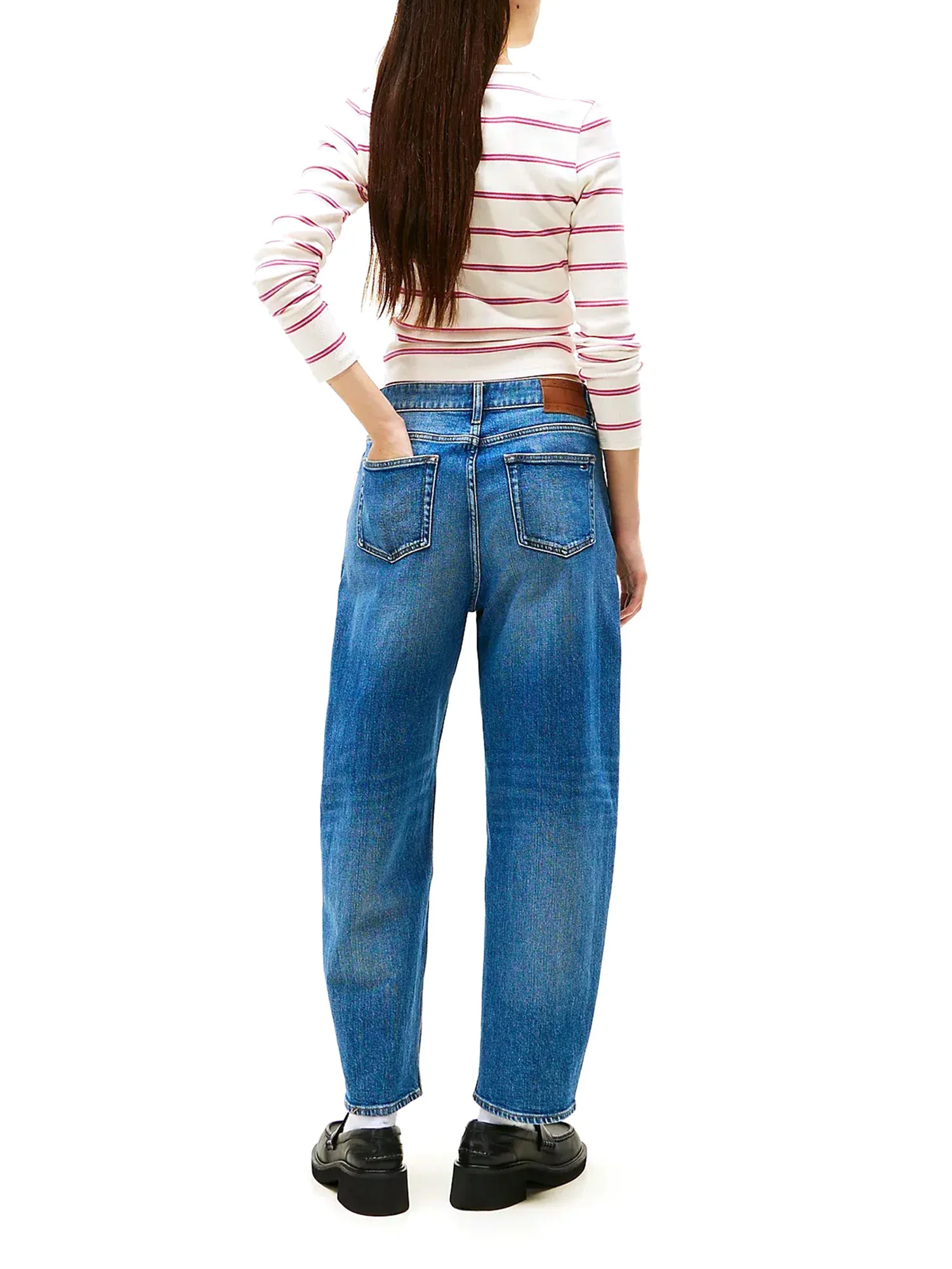 Jeans balloon Tommy Jeans donna denim medio - Image 2