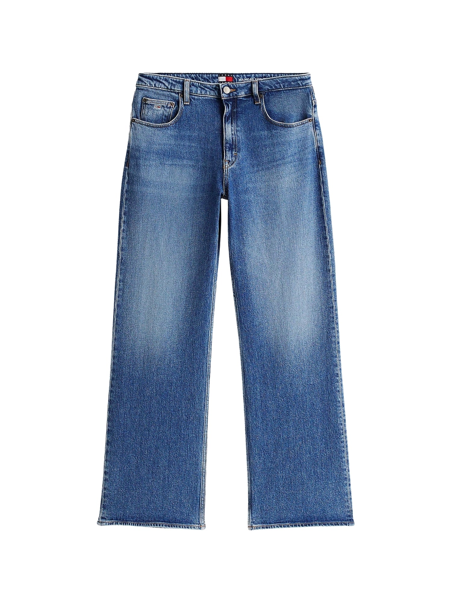 Pantalone Tommy Jeans modello mia relaxed denim chiaro - Image 4
