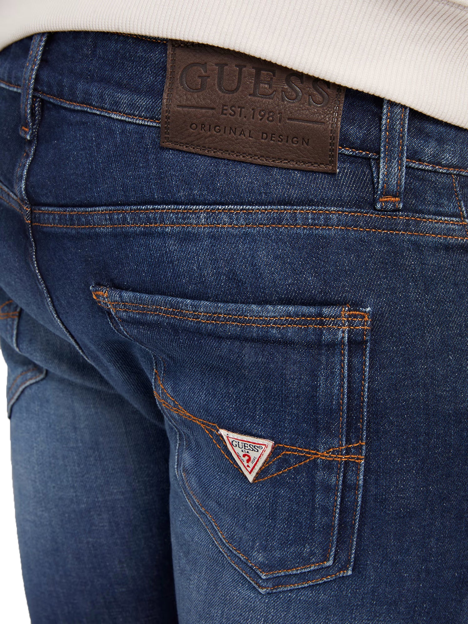 Jeans Miami modello elasticizzato in denim scuro - Image 3