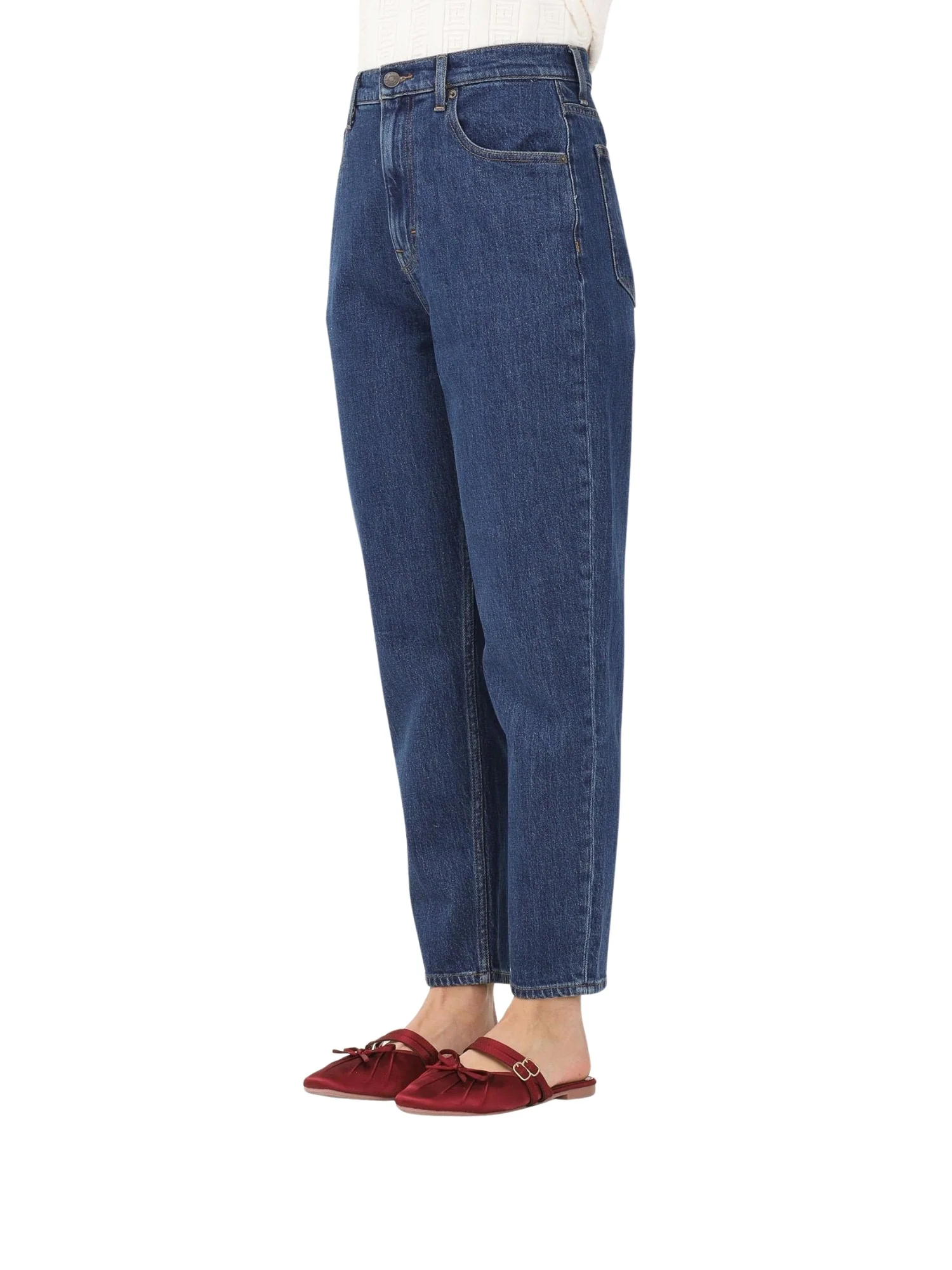 Pantalone Tommy Jeans modello jean denim scuro