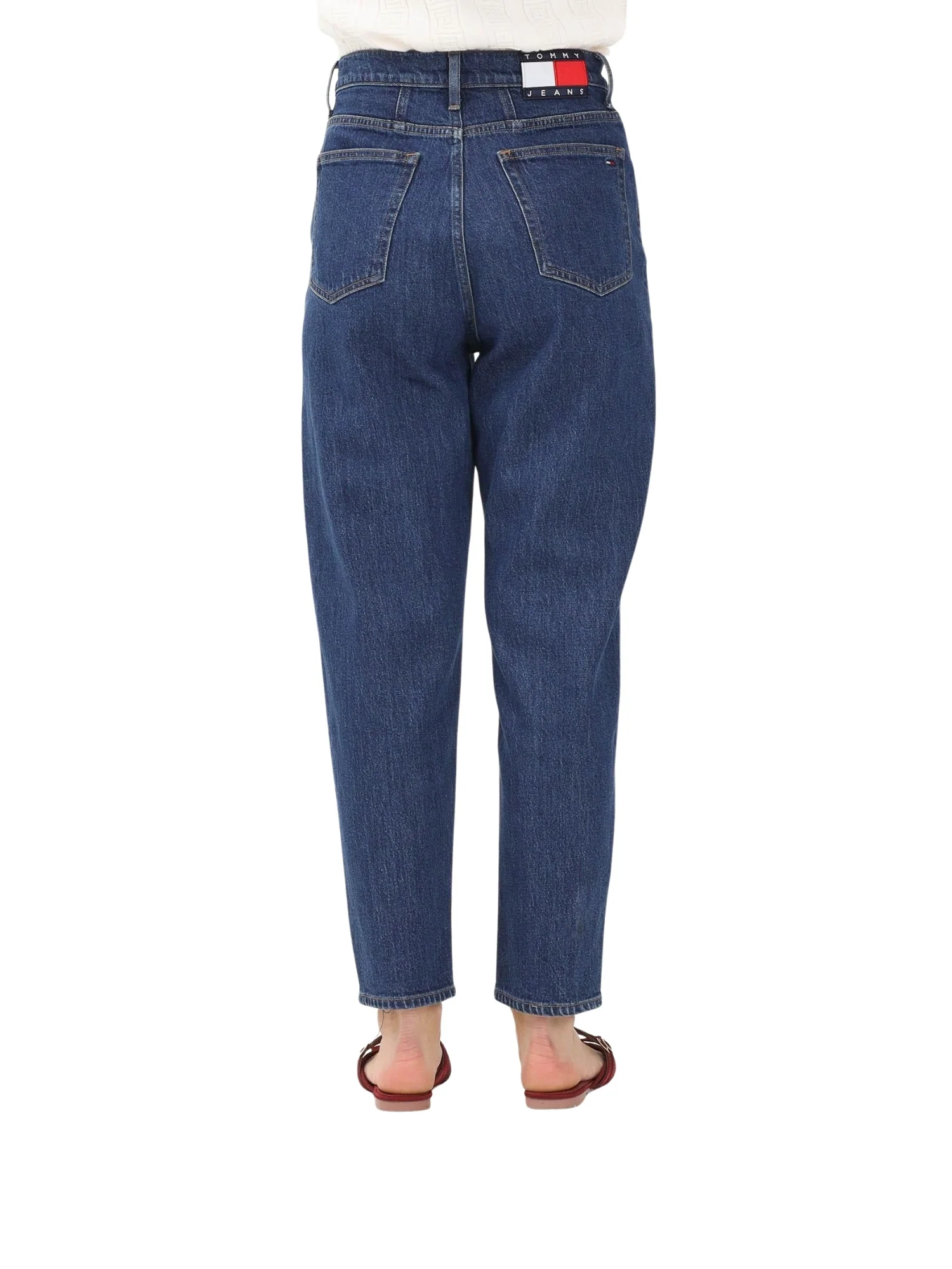 Pantalone Tommy Jeans modello jean denim scuro - Image 2