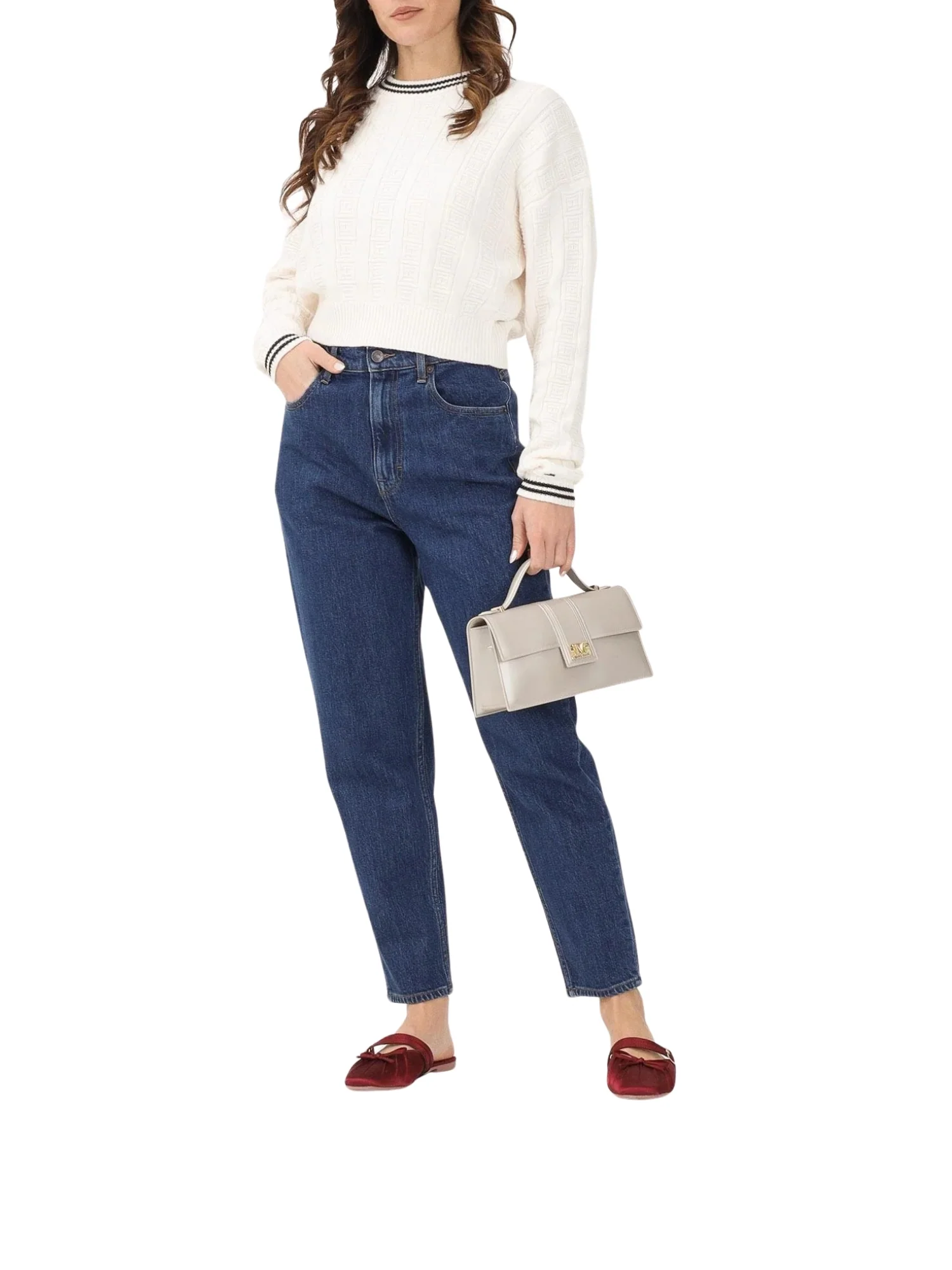 Pantalone Tommy Jeans modello jean denim scuro - Image 4