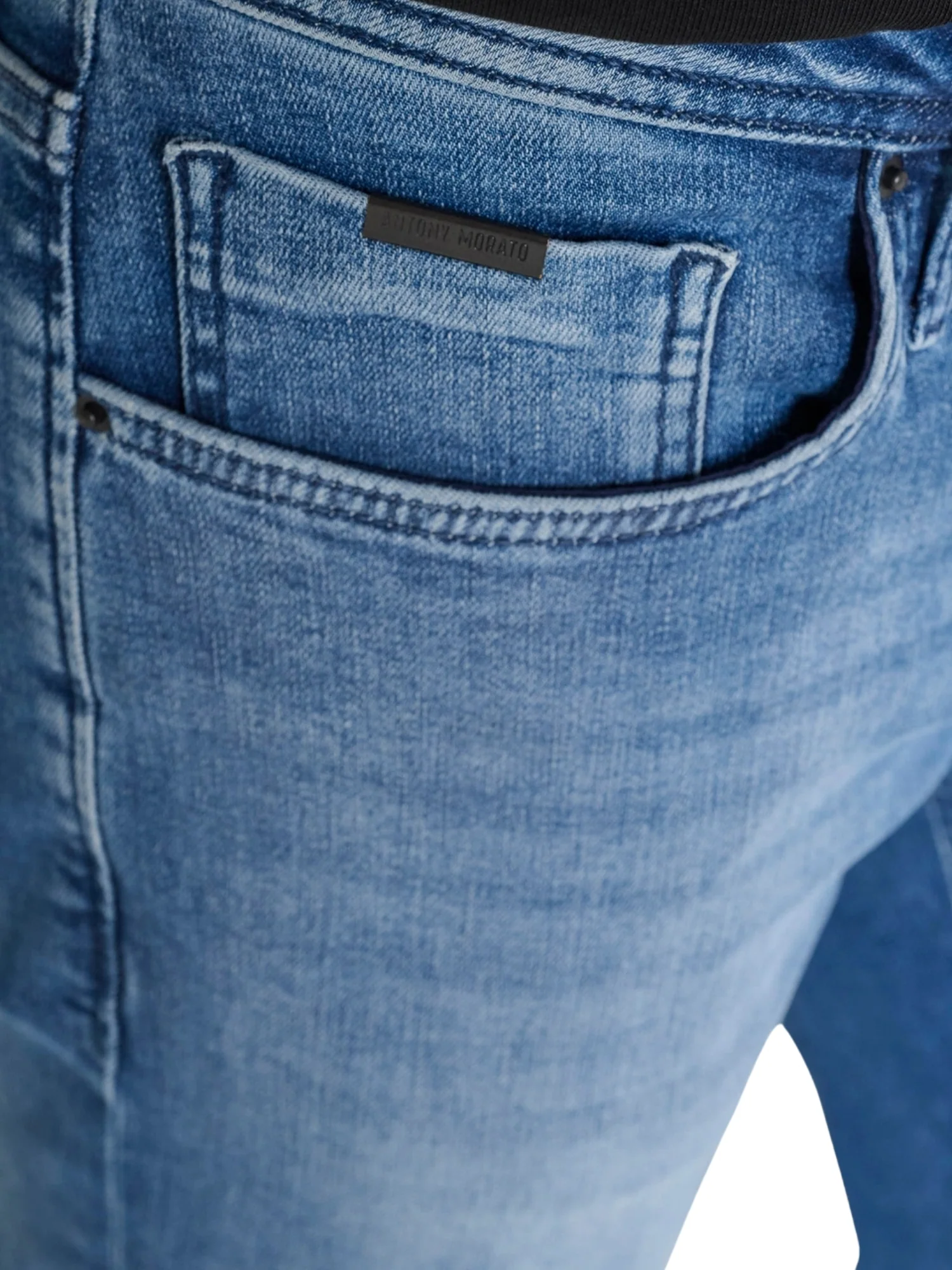 Jeans Antony Morato uomo modello Ozzy tapered fit denim scuro - Image 3