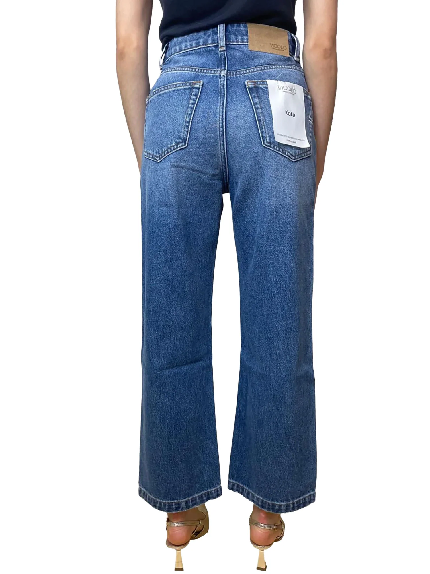 Jeans Vicolo donna Relaxed Kate denim chiaro - Image 2