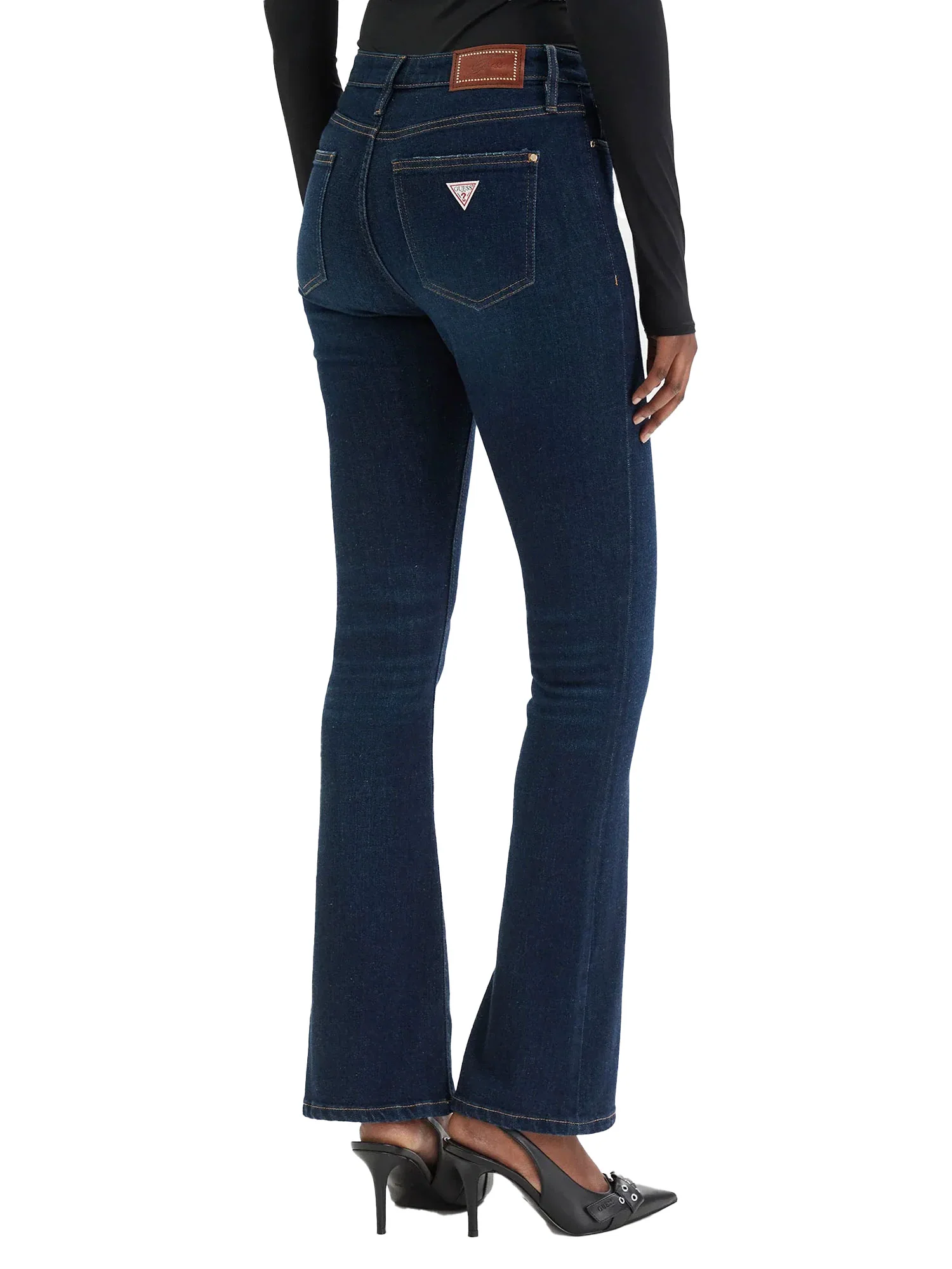 Jeans Guess Donna sexy flare denim scuro - Image 2