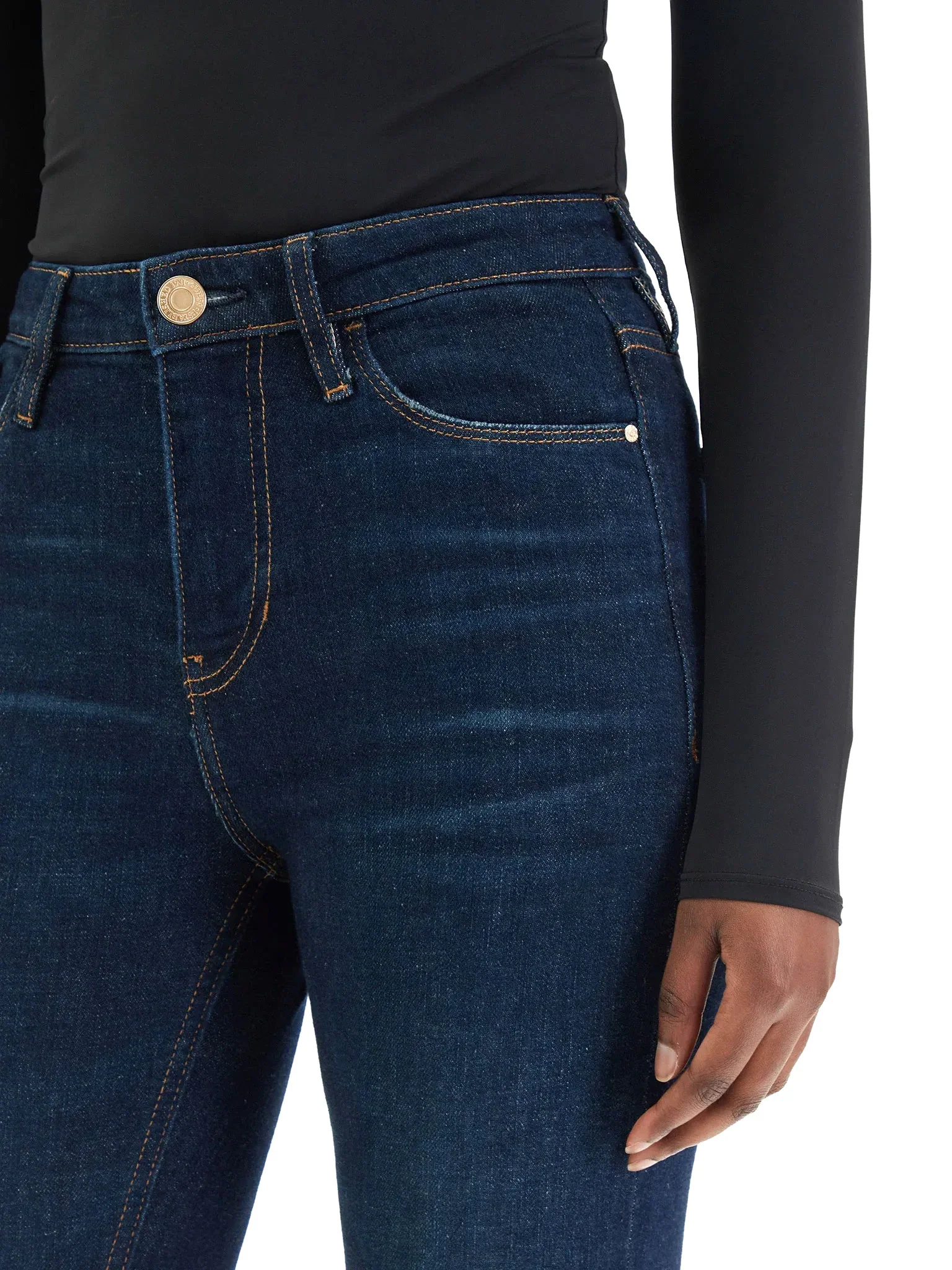 Jeans Guess Donna sexy flare denim scuro - Image 3