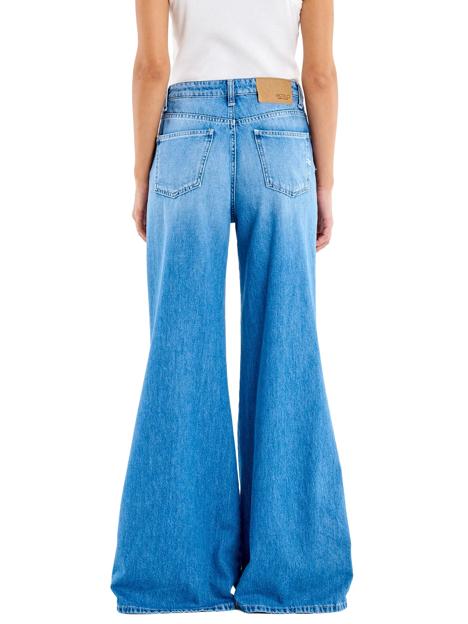 Jeans Vicolo donna Sidney Flare denim chiaro - Image 2