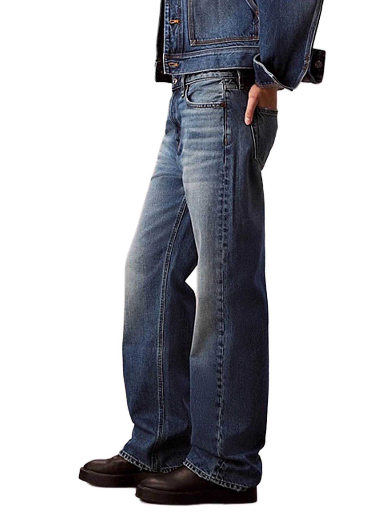Jeans Calvin Klein modello 90s straight
 Denim medio - Image 2