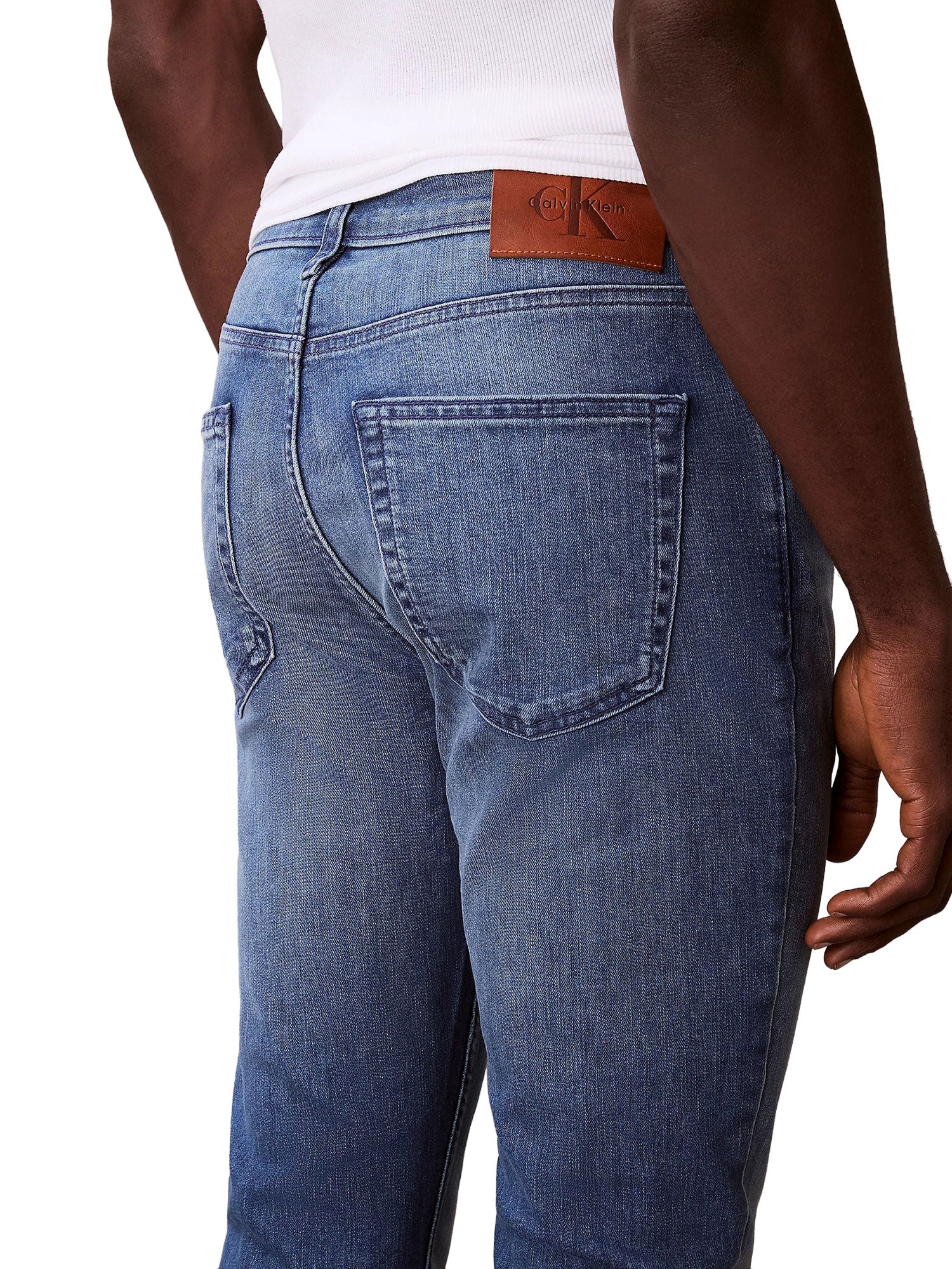 Jeans Calvin Klein Jeans Uomo skinny stretch 
 Denim medio - Image 3