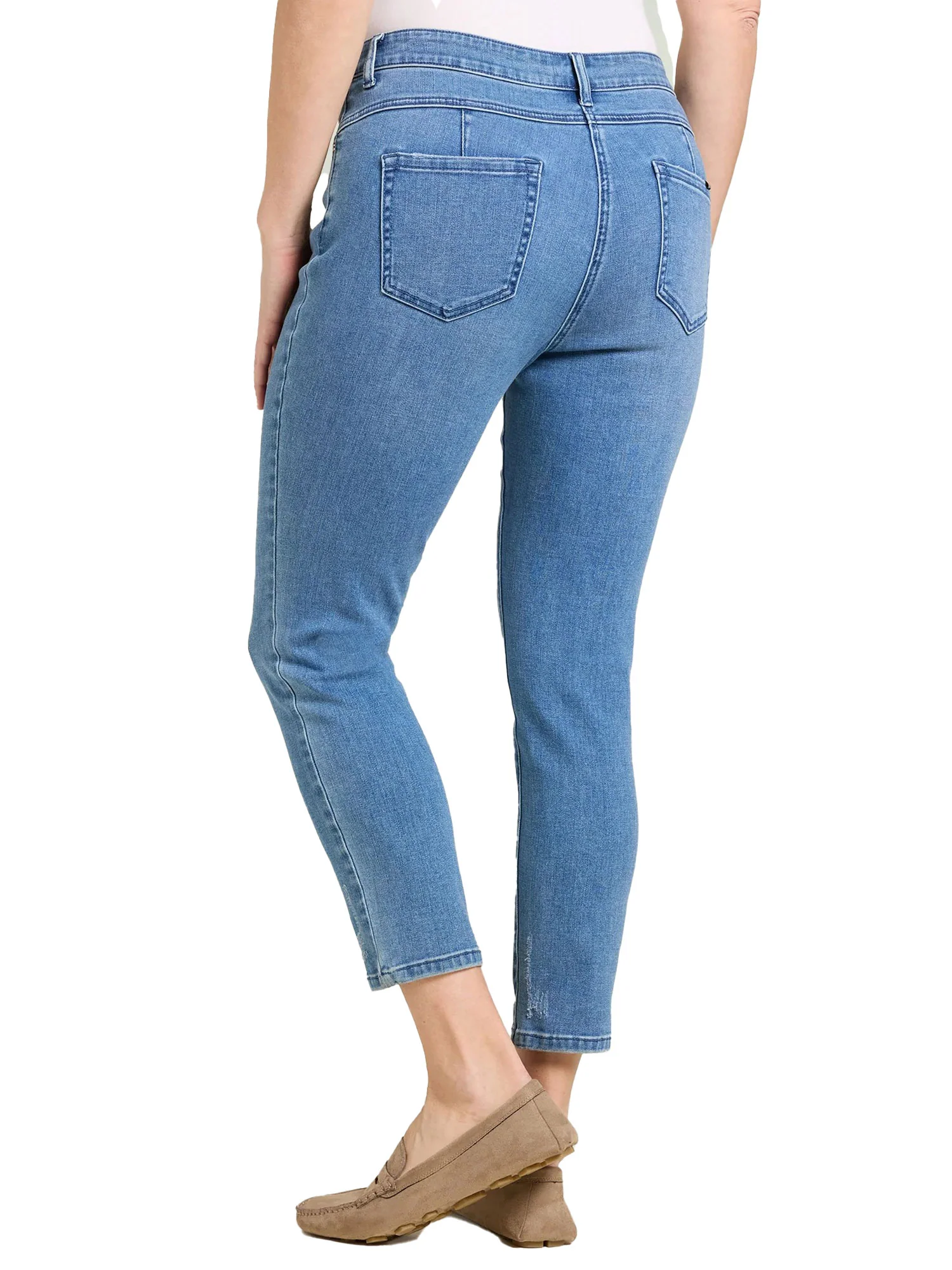 Jeans Luisa Viola Donna skinny stretch Denim medio - Image 2
