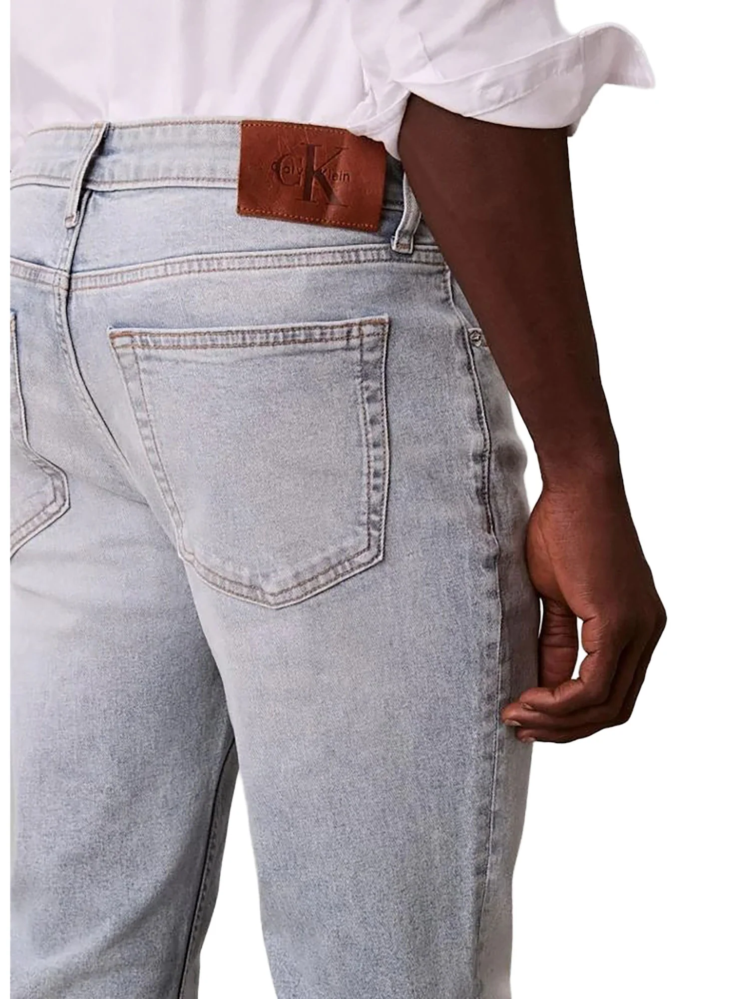 Jeans Calvin Klein Jeans Uomo slim stretch 
 Denim chiaro - Image 2