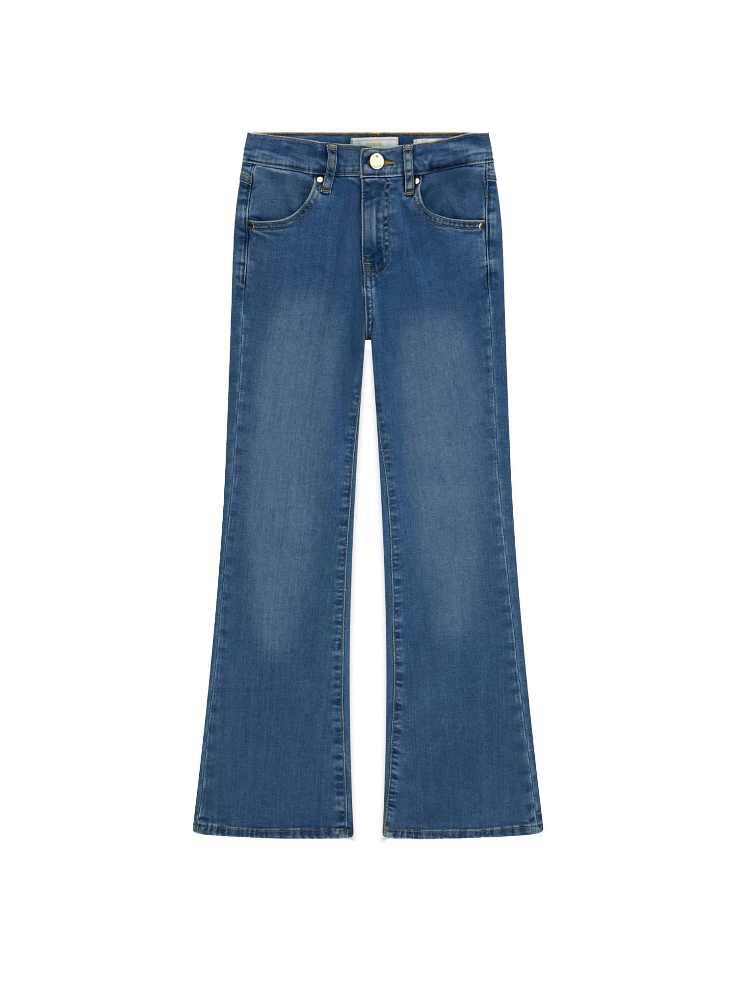 Jeans Guess Ragazza strech a zampa denim medio