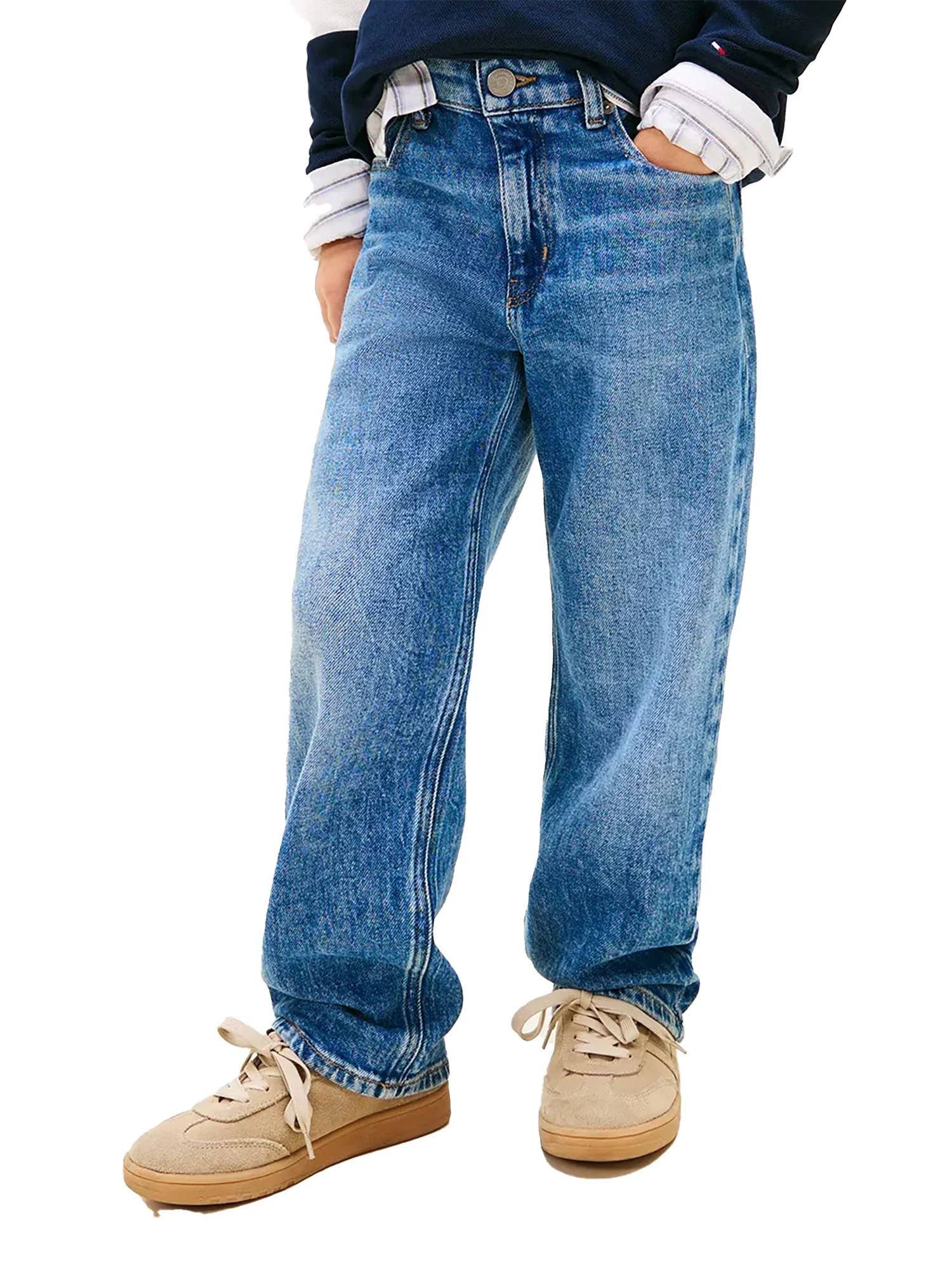 Jeans Tommy Hilfigher Bambino worker heritage flag denim vintage - Image 2