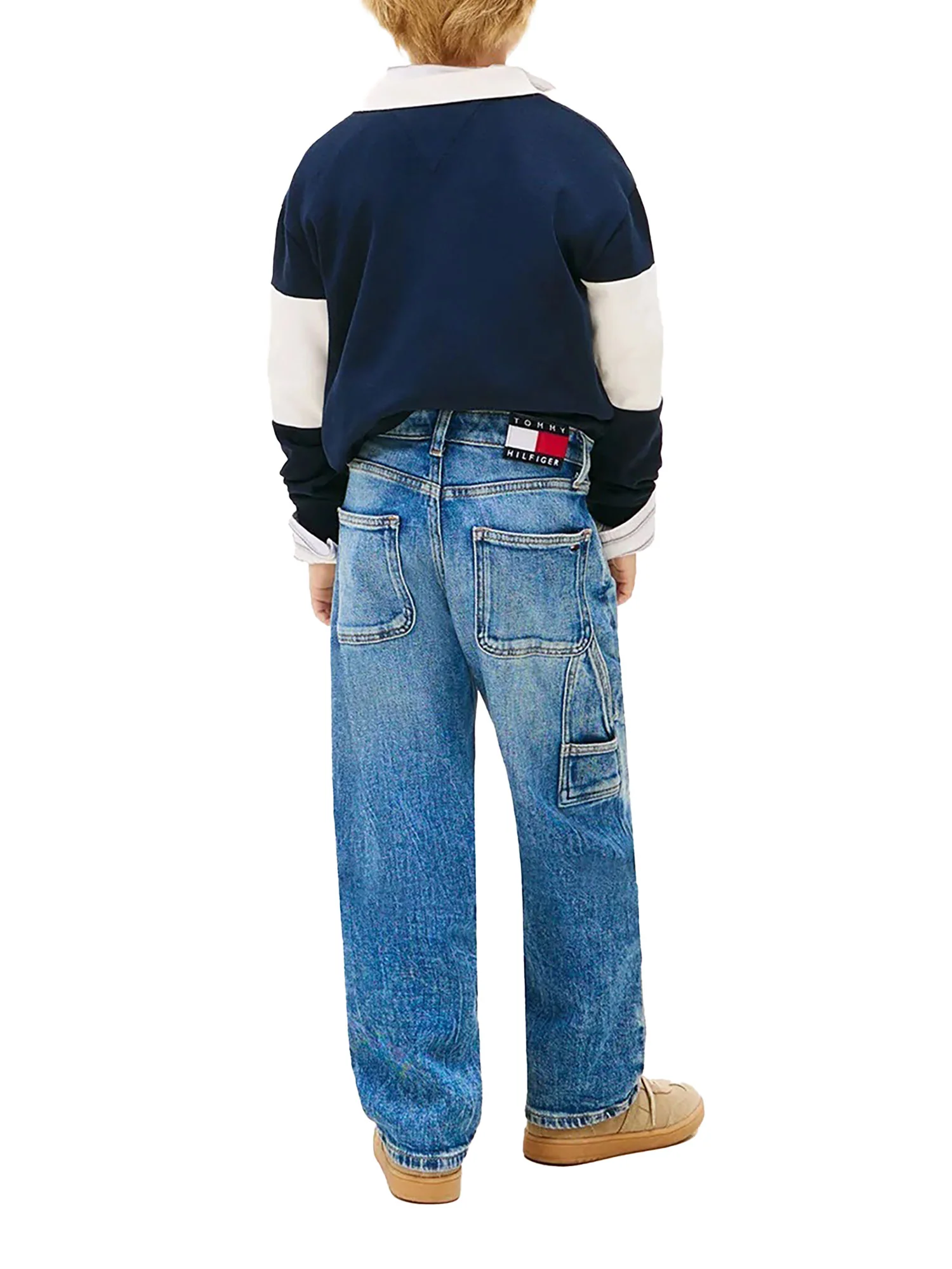 Jeans Tommy Hilfigher Bambino worker heritage flag denim vintage - Image 3