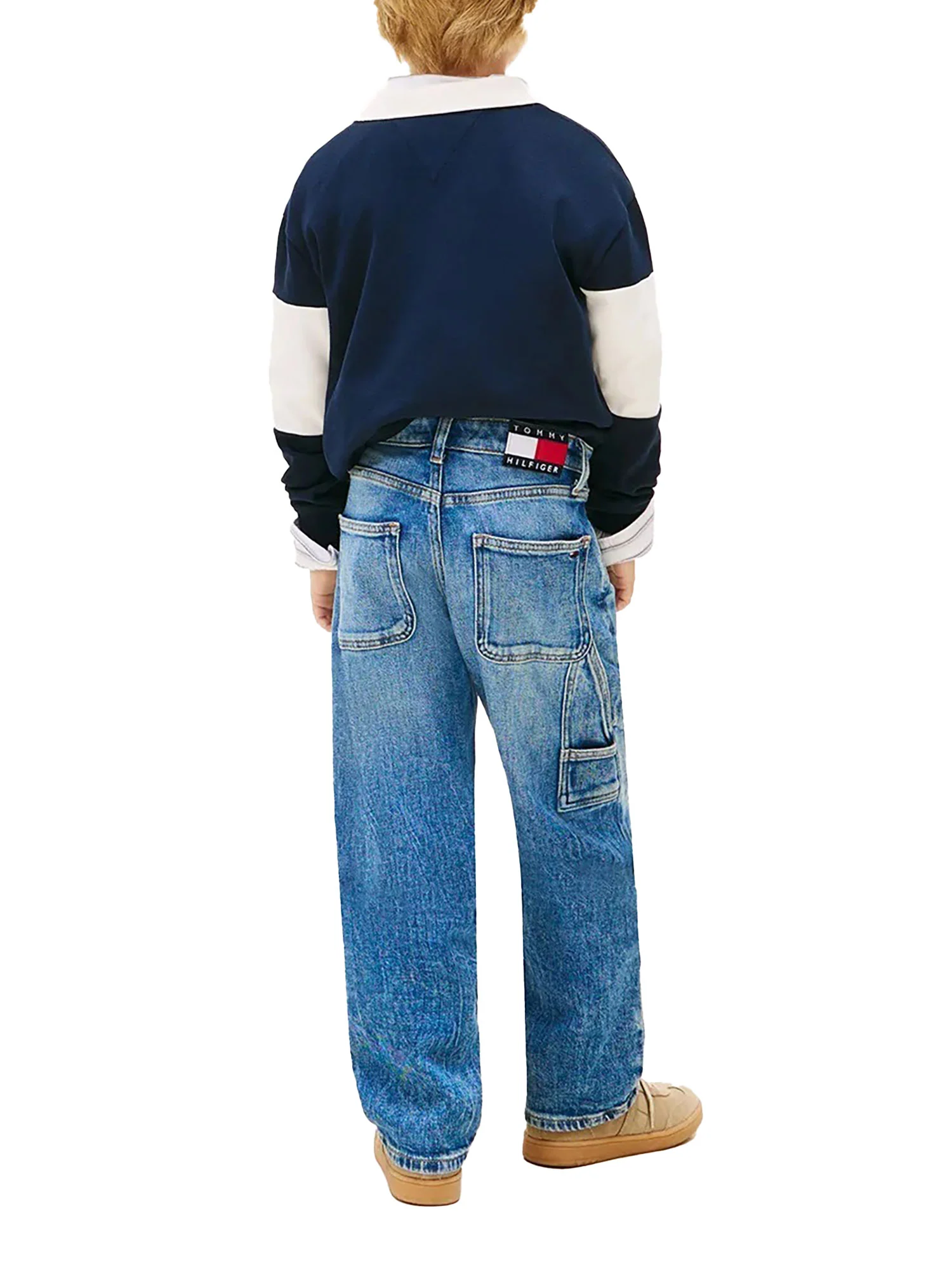 Jeans Tommy Hilfigher Ragazzo worker heritage flag denim vintage - Image 3