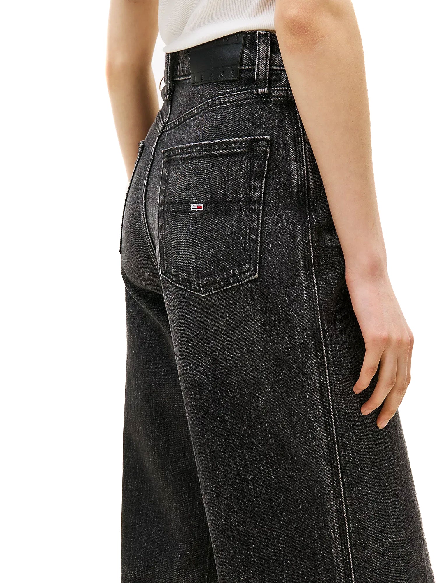 jeans Claire a zampa denim black - Image 3