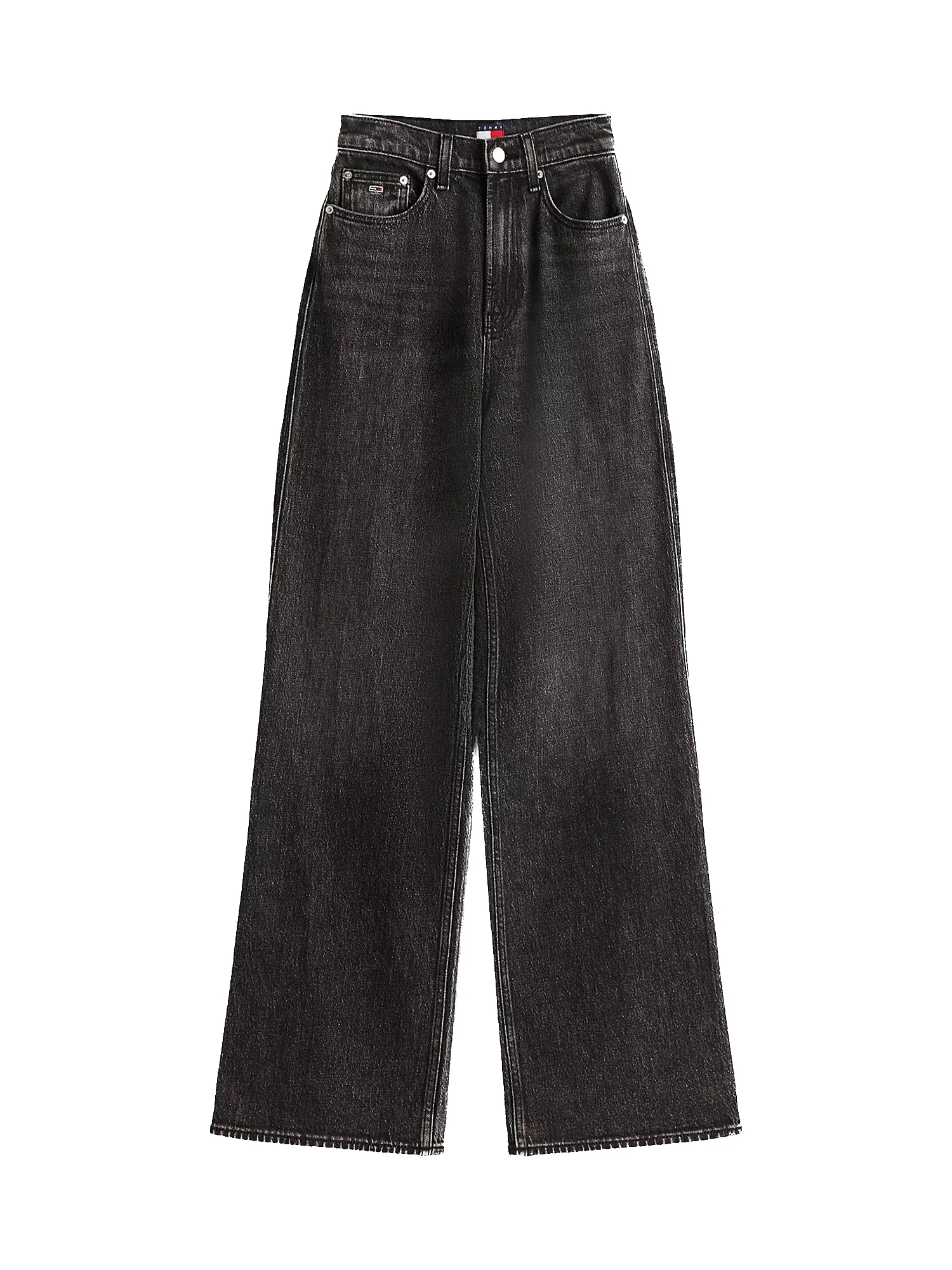 jeans Claire a zampa denim black - Image 4