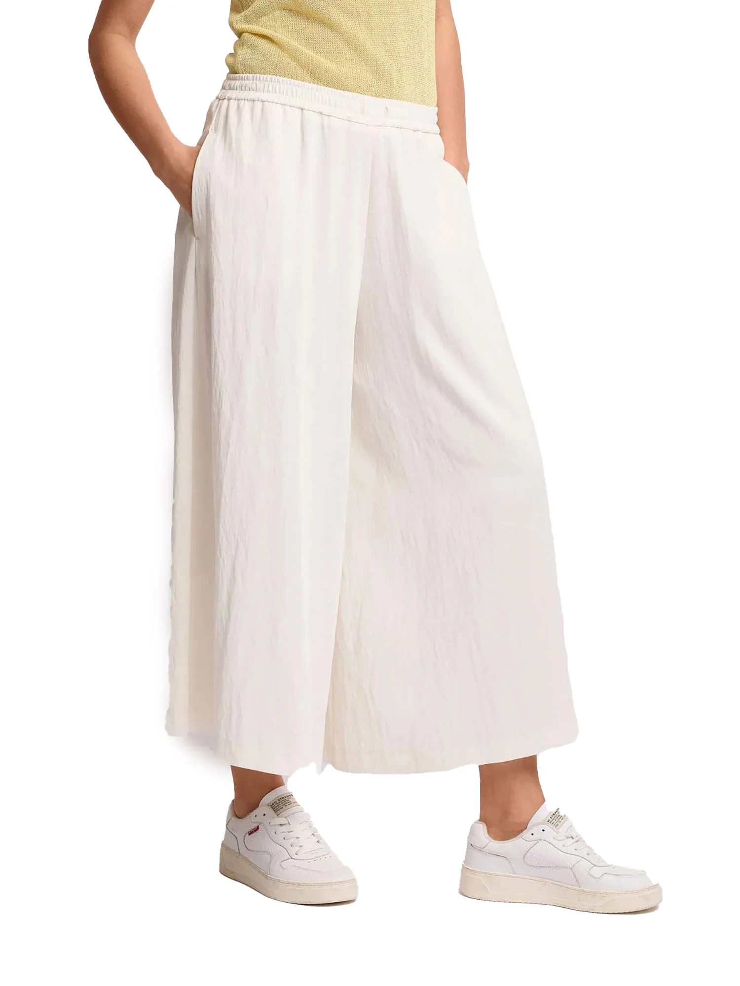 Pantalone Jogging Kocca Donna a palazzo panna - Image 2