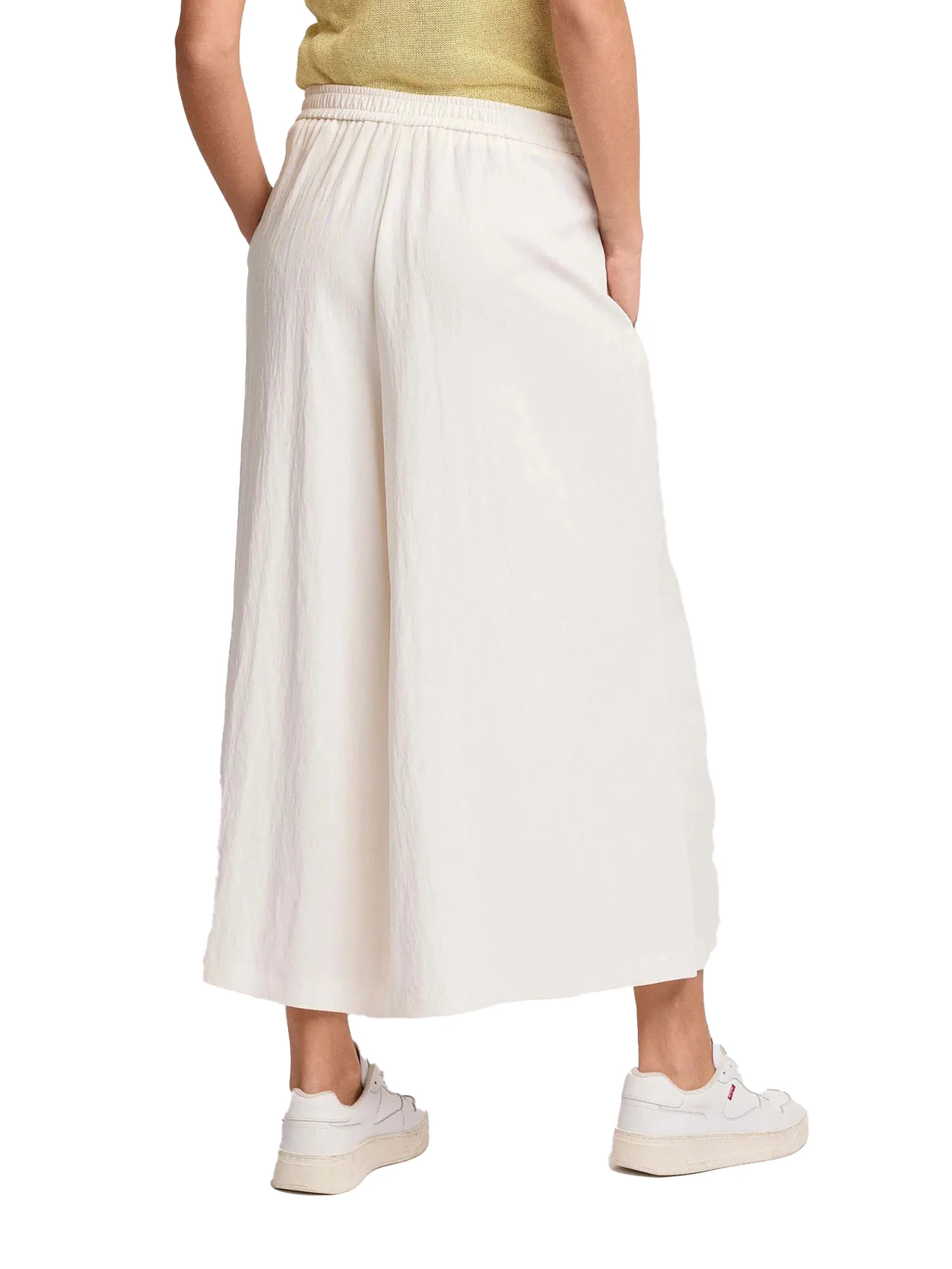 Pantalone Jogging Kocca Donna a palazzo panna - Image 3
