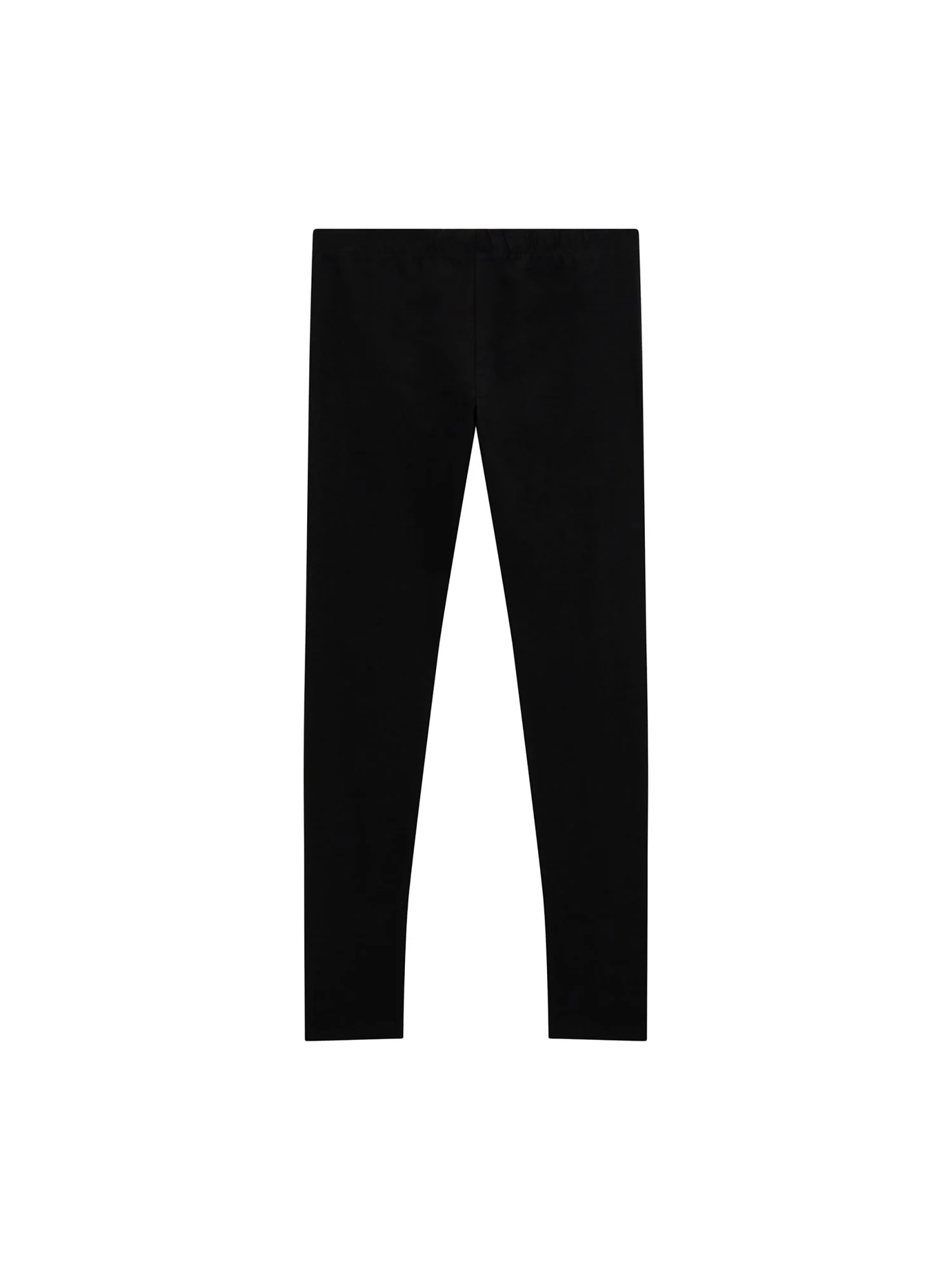 Leggings con logo glitter nero - Image 2