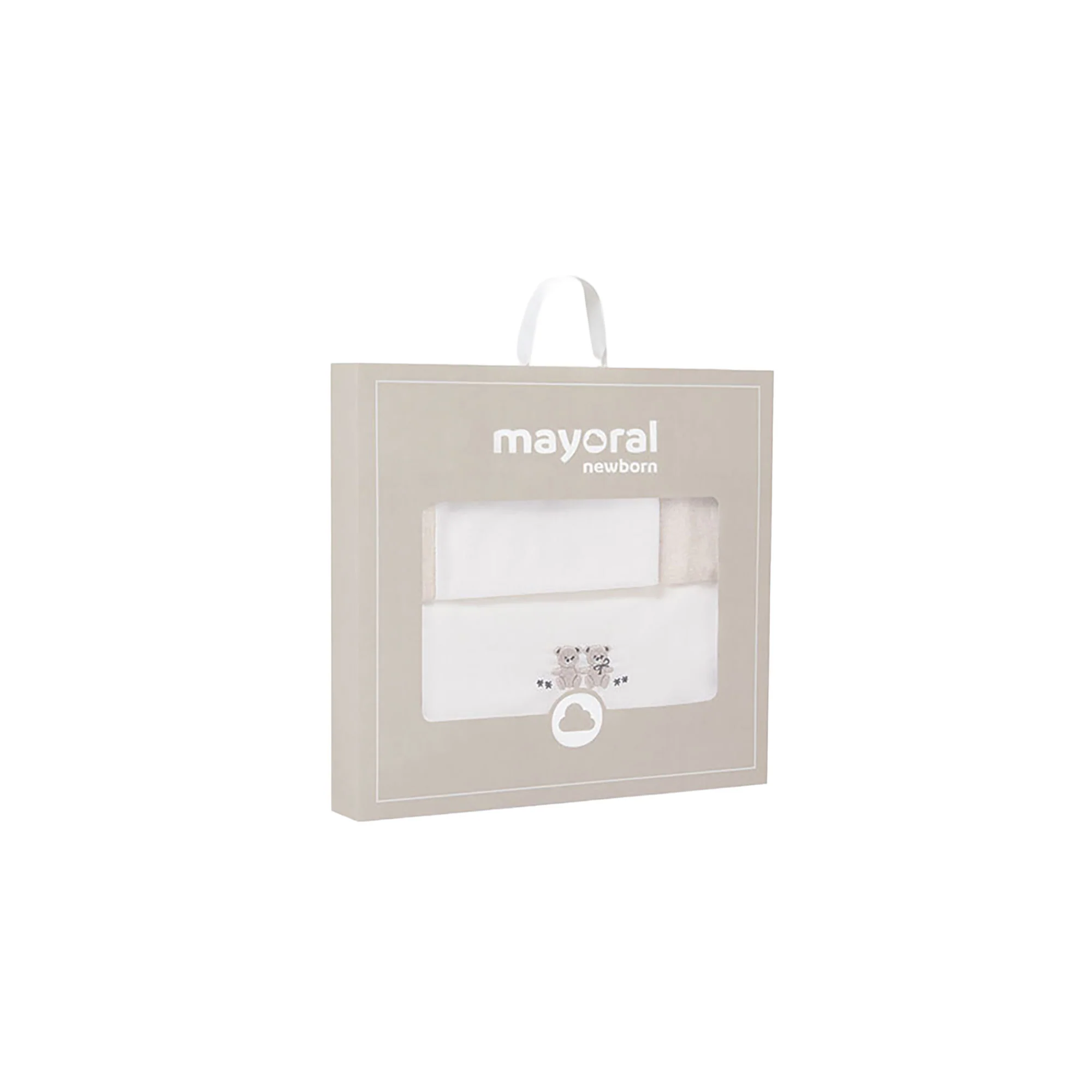 Lenzuola Mayoral Neonato bear friends grano - Image 3