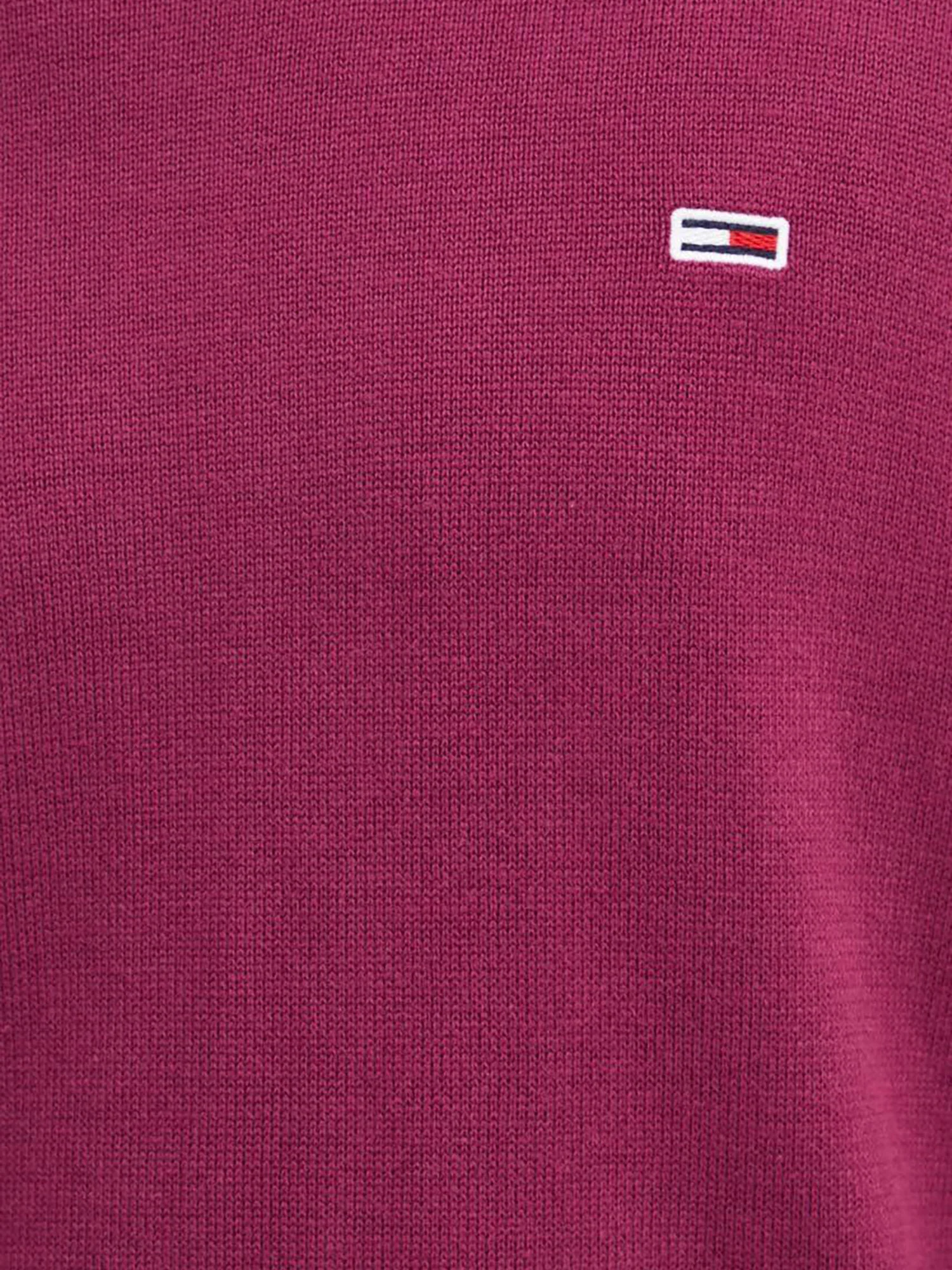 Maglione a girocollo slim essential bordeux - Image 3