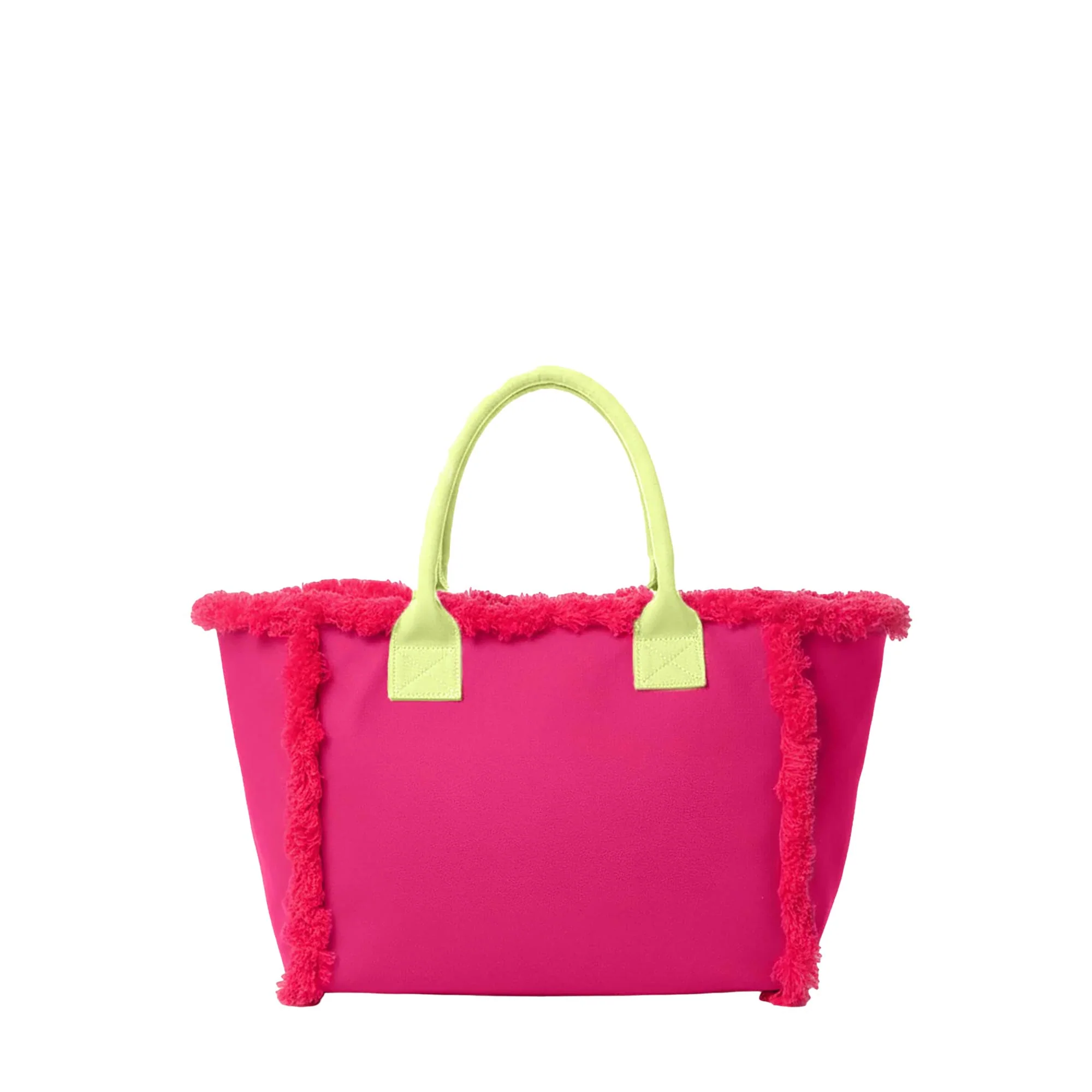 Borsa mare maxi F**k Donna giallo/fucsia - Image 3
