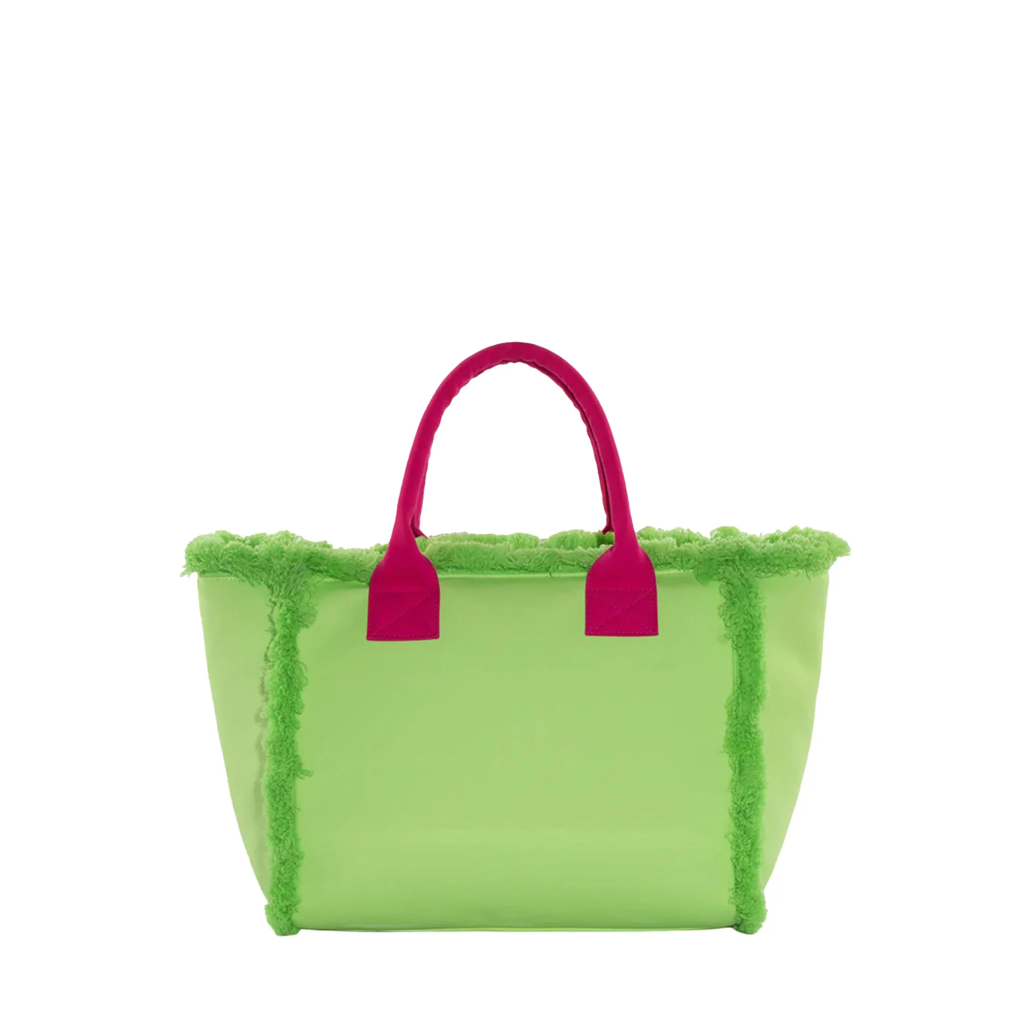 Borsa mare maxi F**k Donna fucsia/lime - Image 3