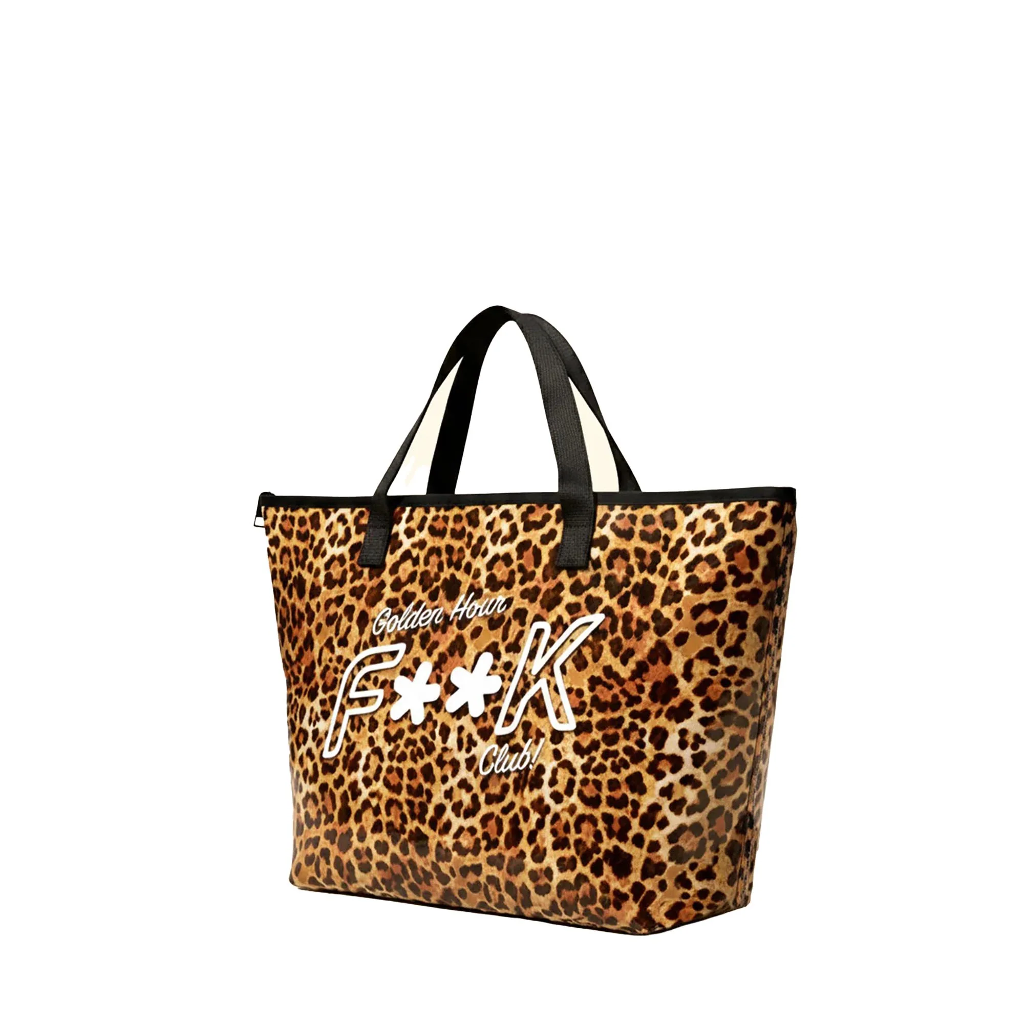 Borsa mare maxi F**k Donna fantasia maculata - Image 2