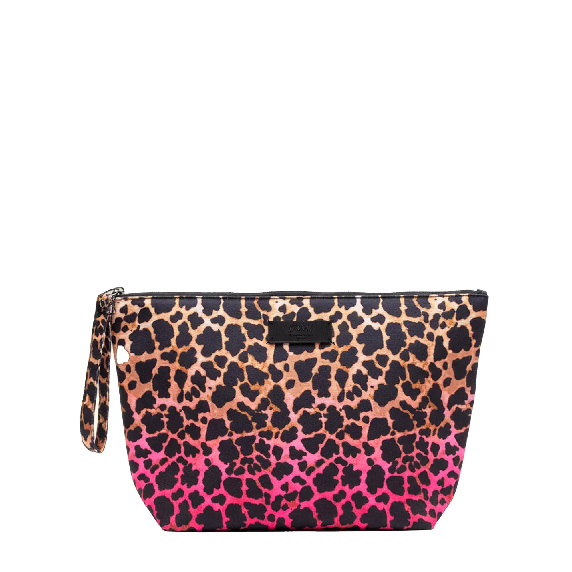 Pochette mare maxi F**k Donna fantasia maculata multicolor
