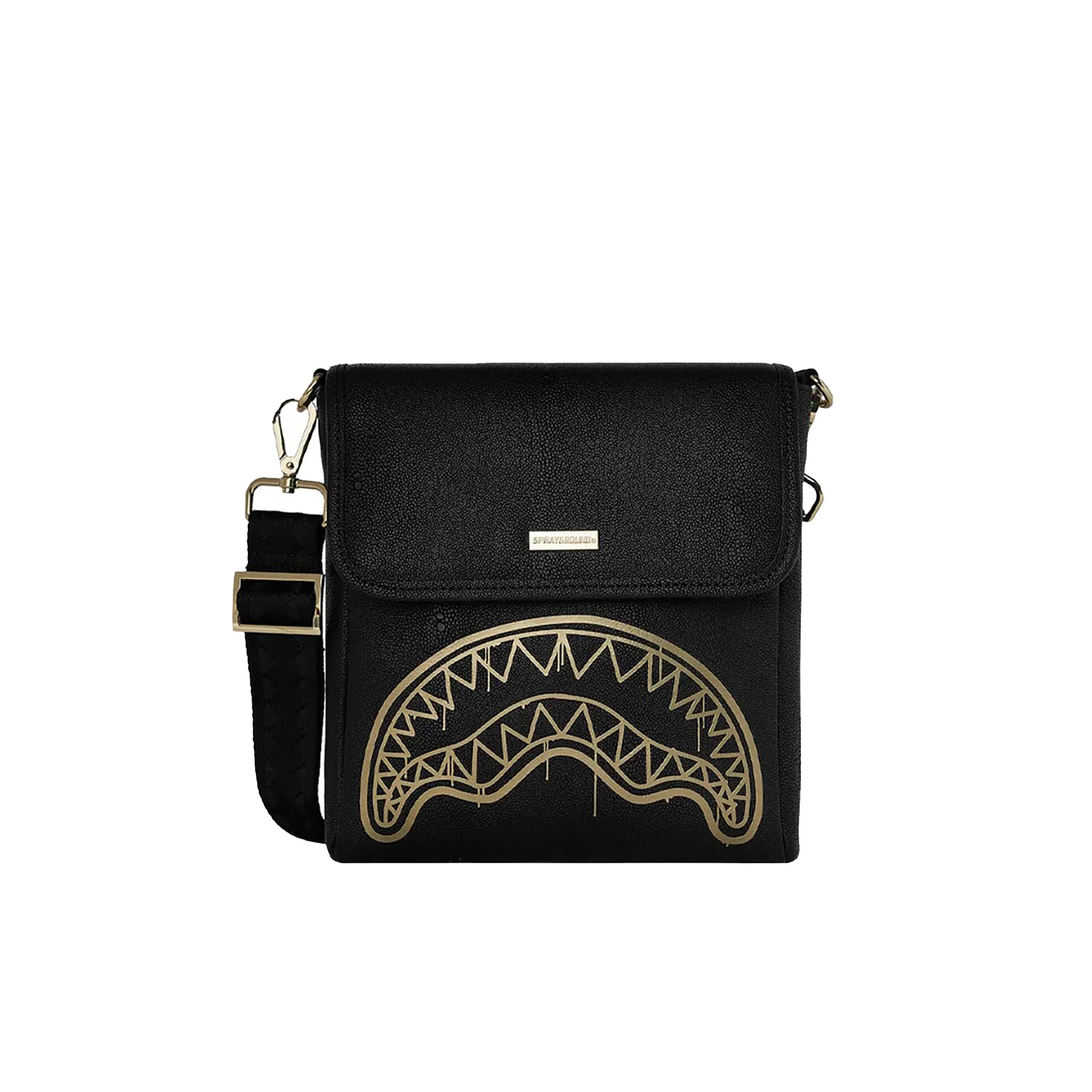 Tracolla Sprayground uomo That Gold Drap nero/oro
