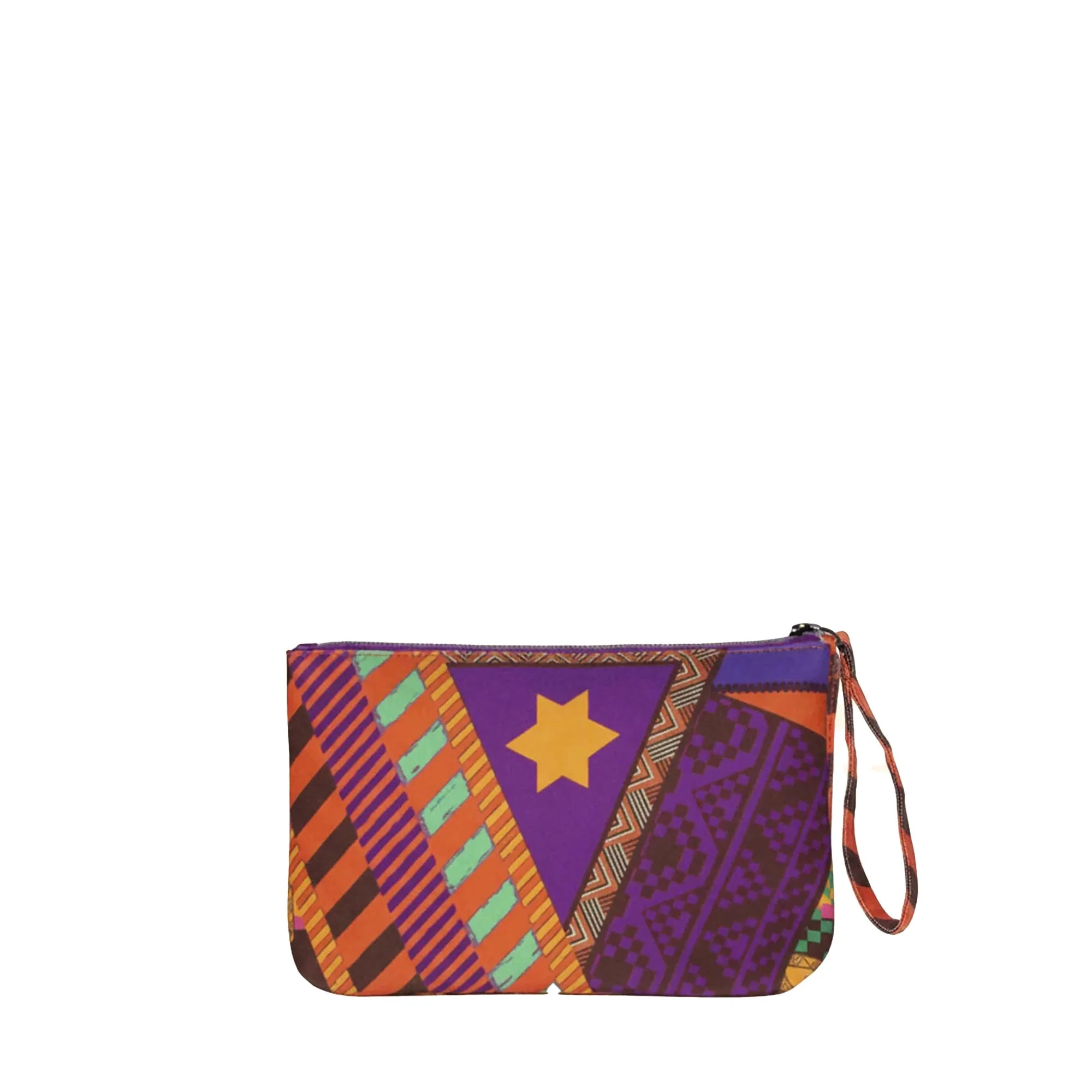 Pochette mare mini F**k Donna fantasia etnica multicolor - Image 3