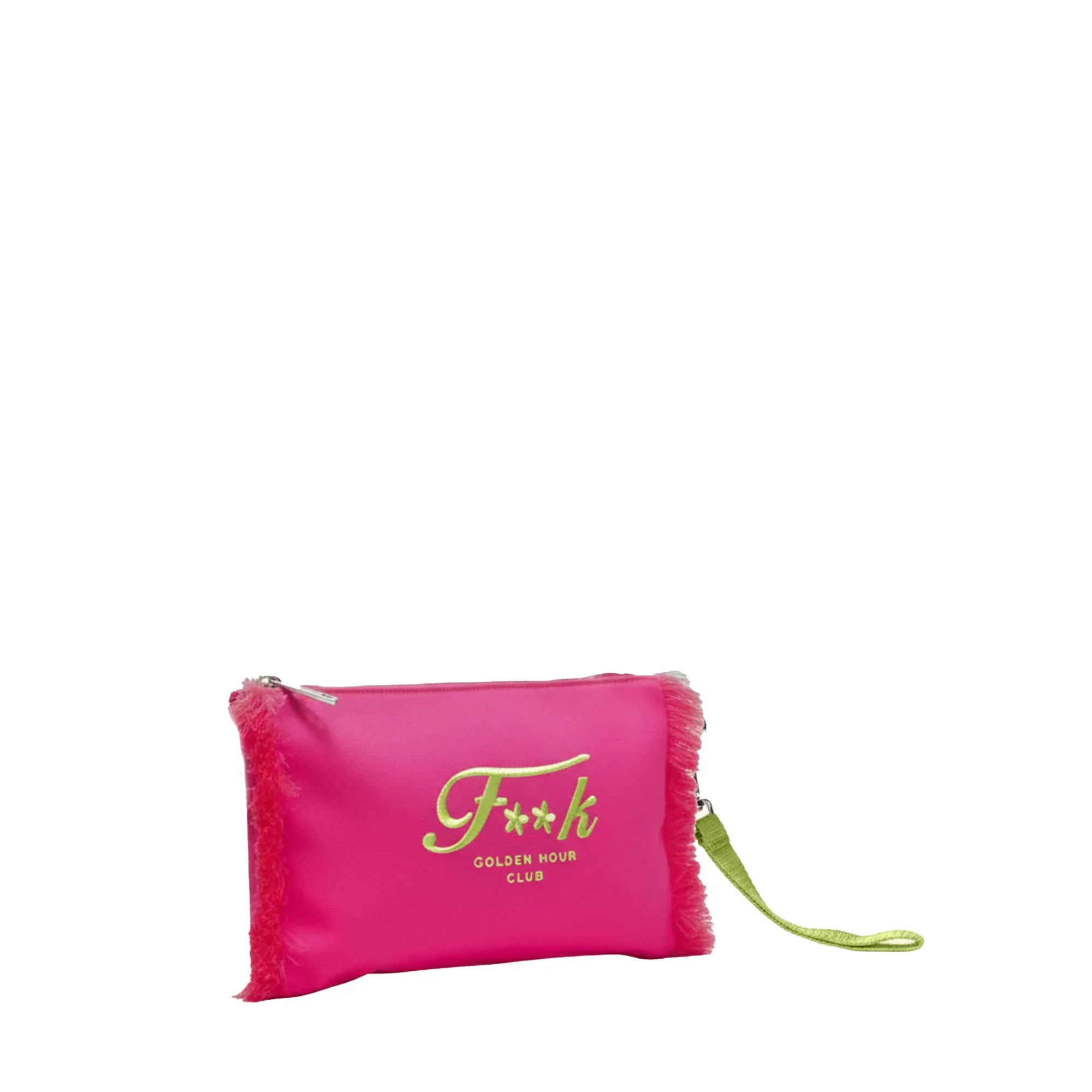 Pochette mare mini F**k Donna giallo/fucsia - Image 2
