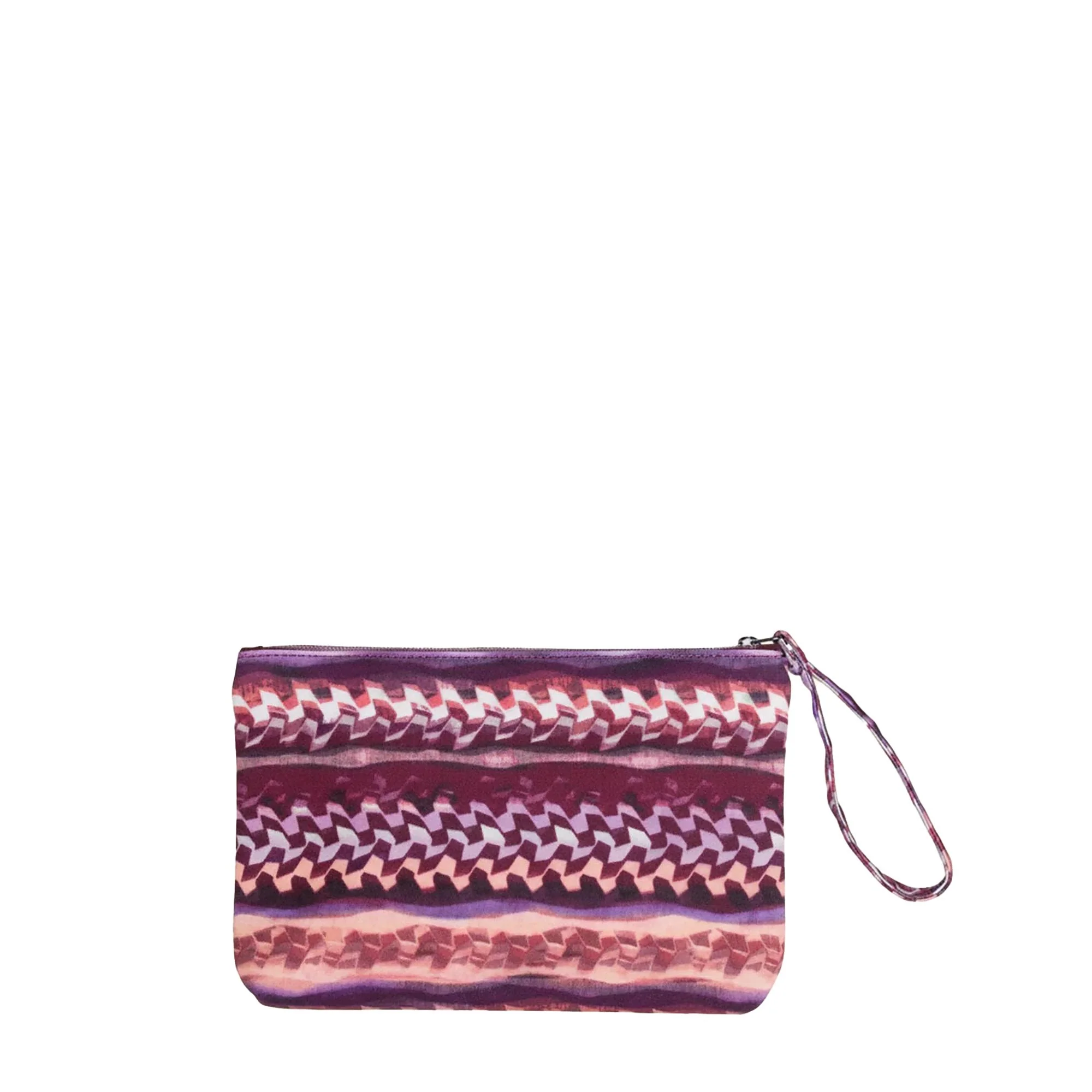 Pochette mare mini F**k Donna fantasia viola/rosa - Image 3