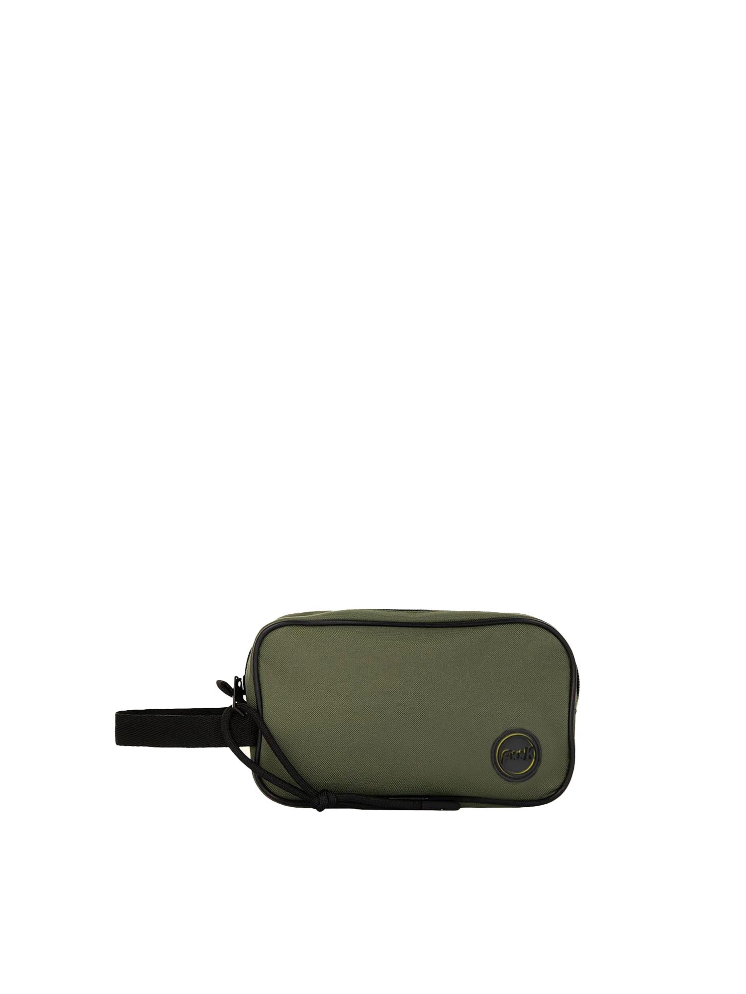 Mini pochette mare F**K uomo poly canvas militare